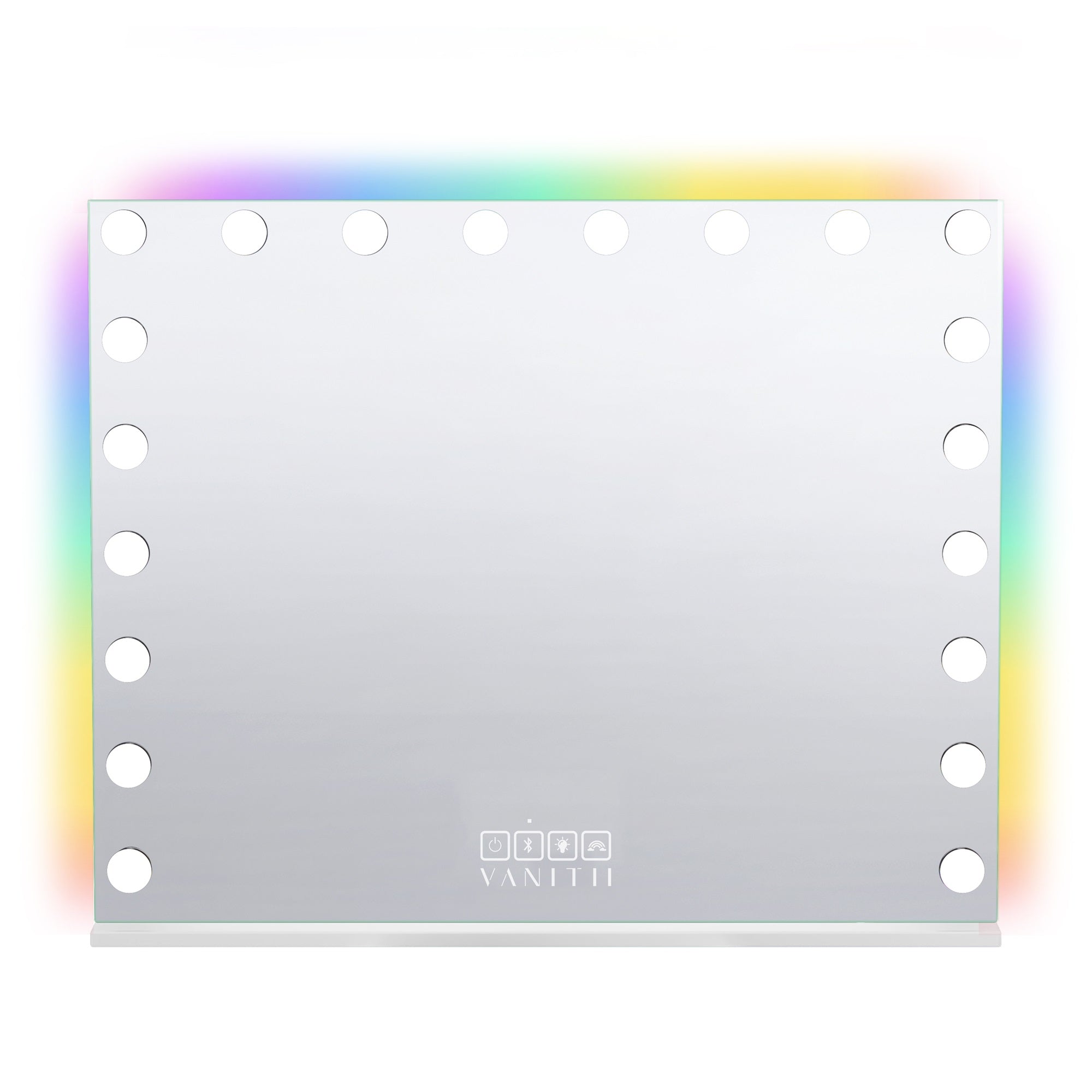 VANITII Mary Hollywood Vanity Mirror with RGB and Bluetooth Speaker