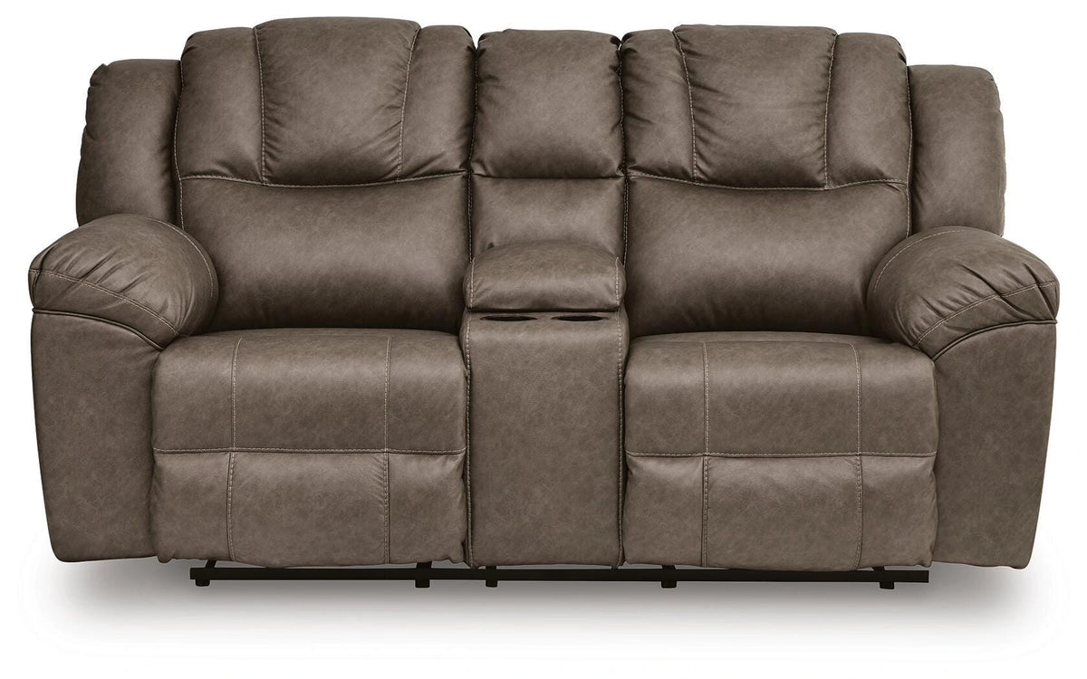 Lowilla Reclining Loveseat with Console