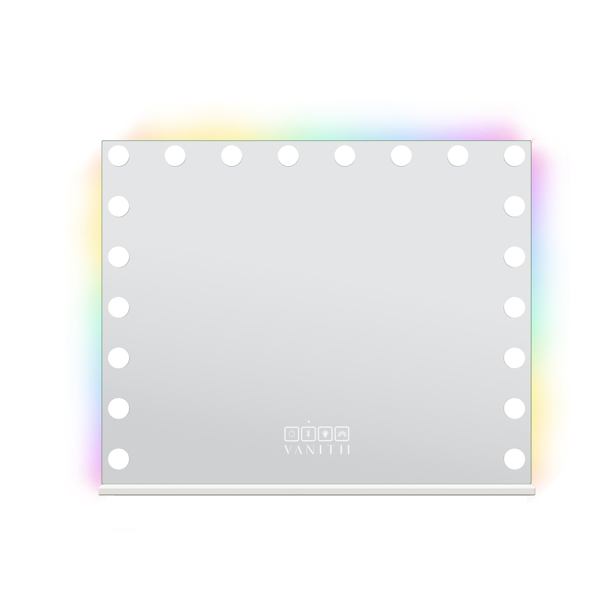 VANITII Mary Hollywood Vanity Mirror with RGB and Bluetooth Speaker