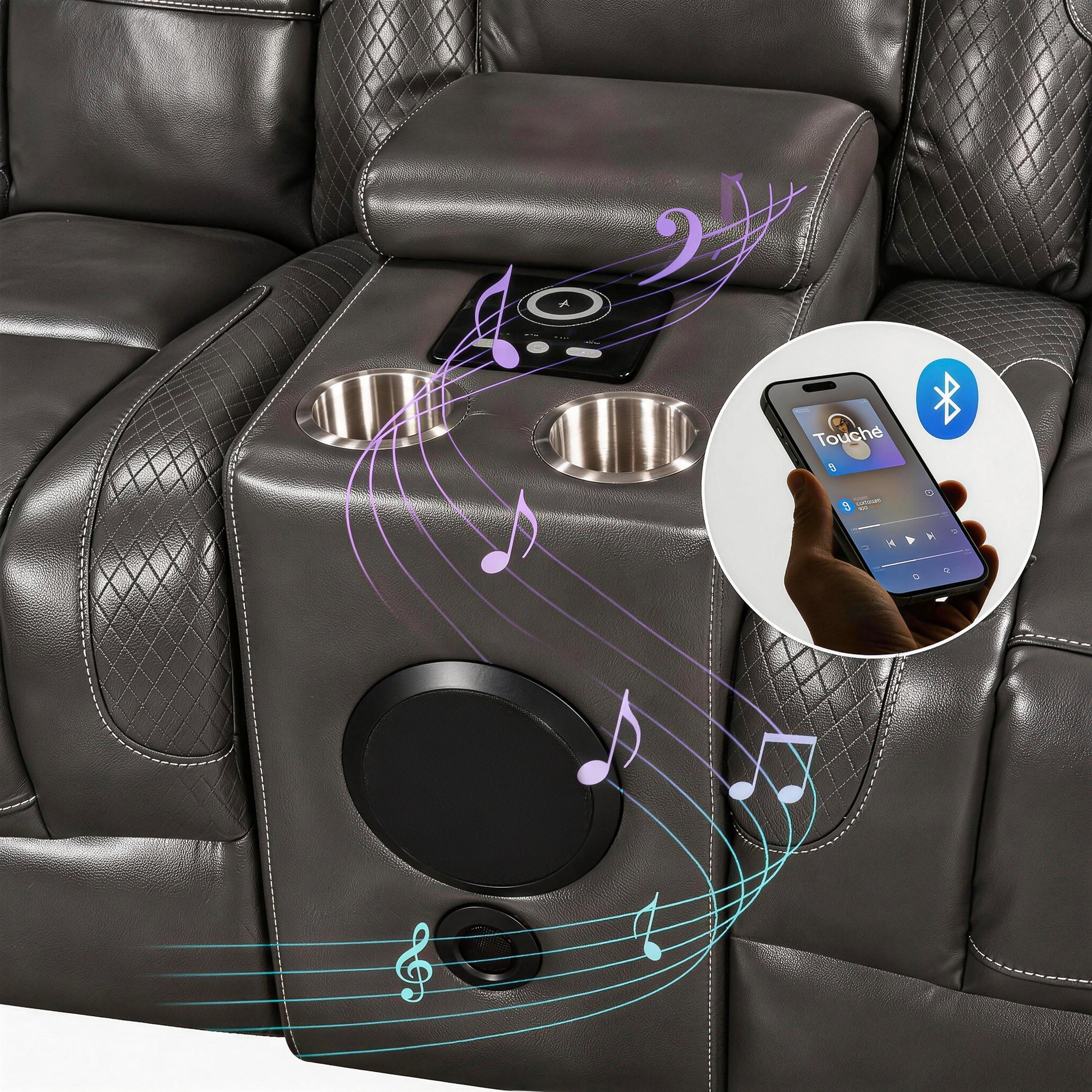 built in Buetooth speakers