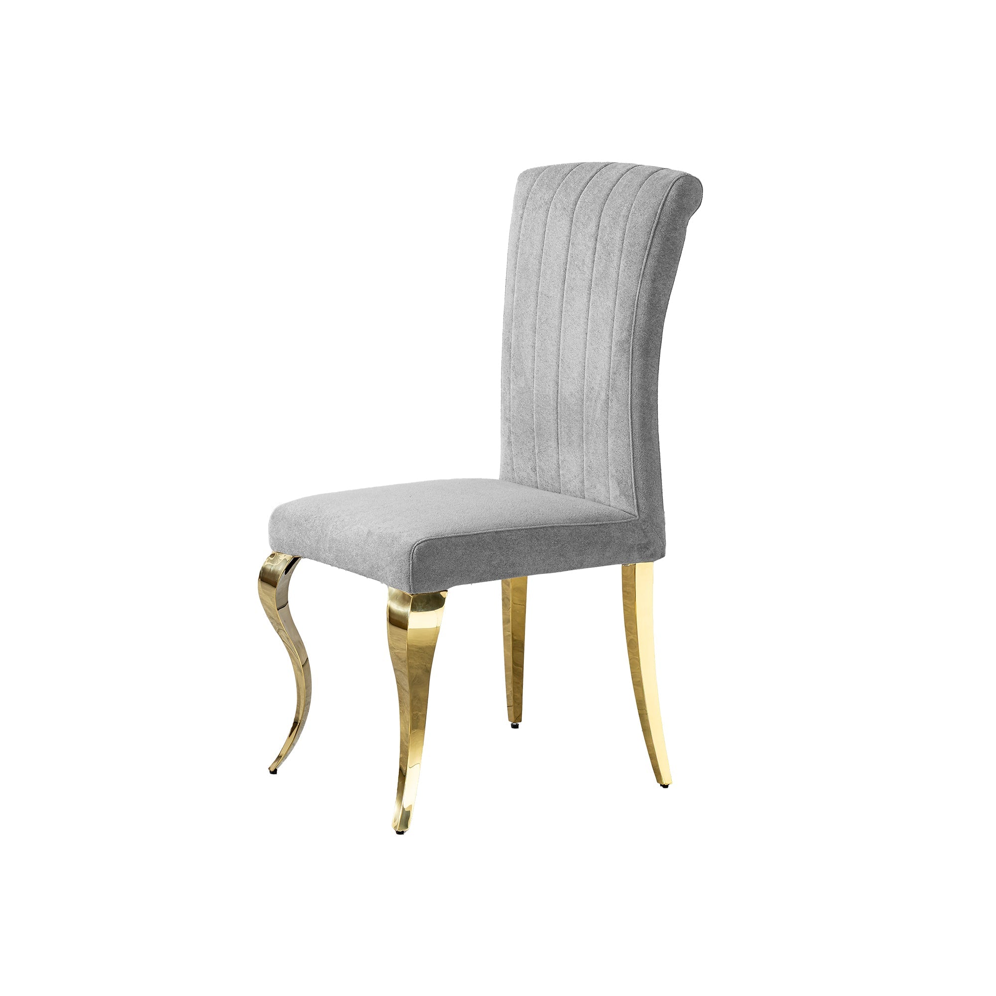 Modern Gold High Back dining chair-201 Stainless Steel