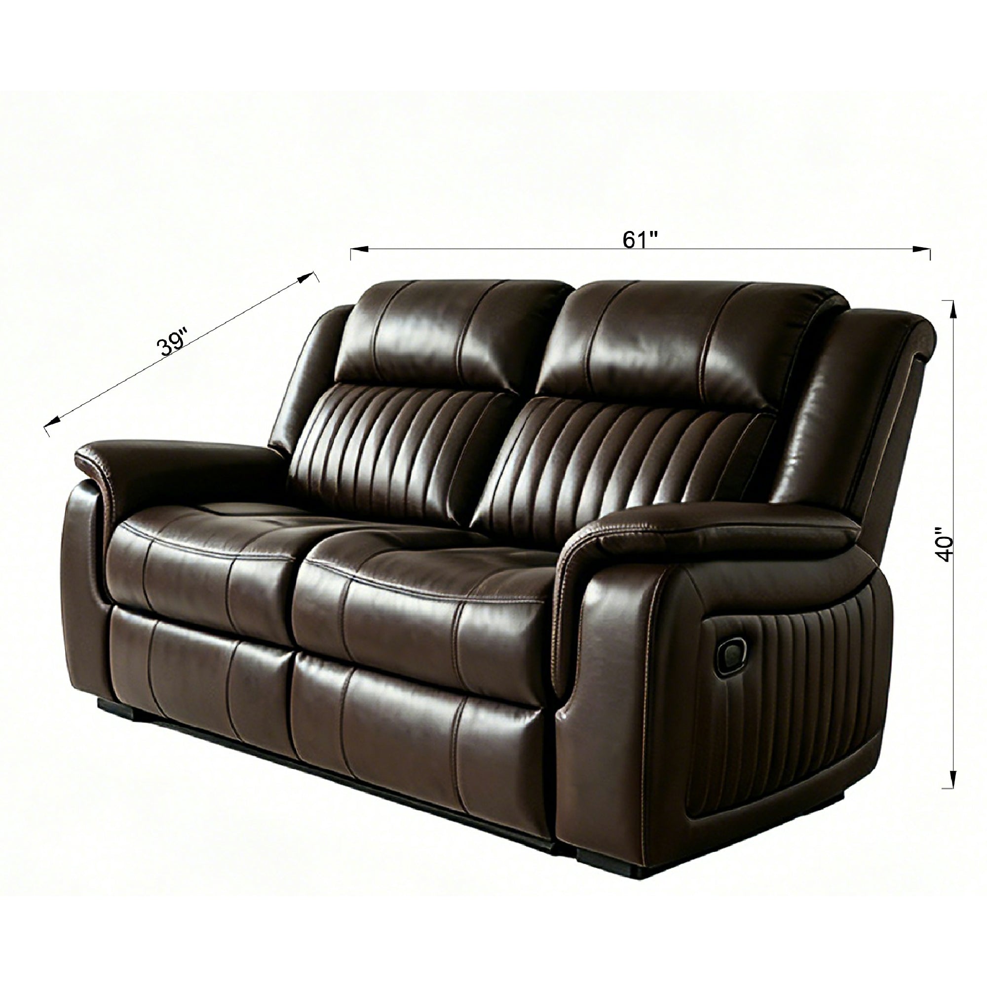 MANUAL RECLINER LOVESEAT