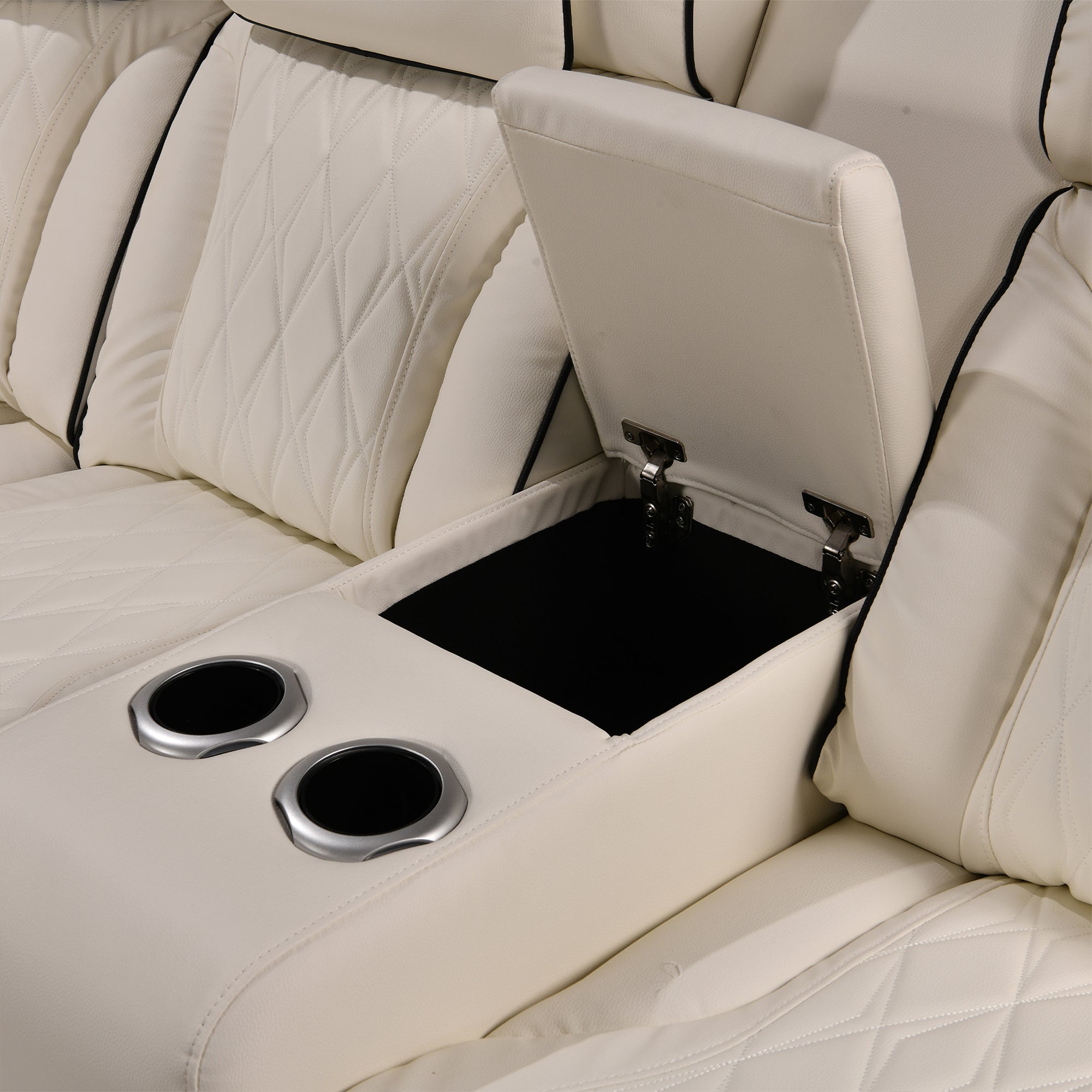 Power Recliner Sectional MC2953 White