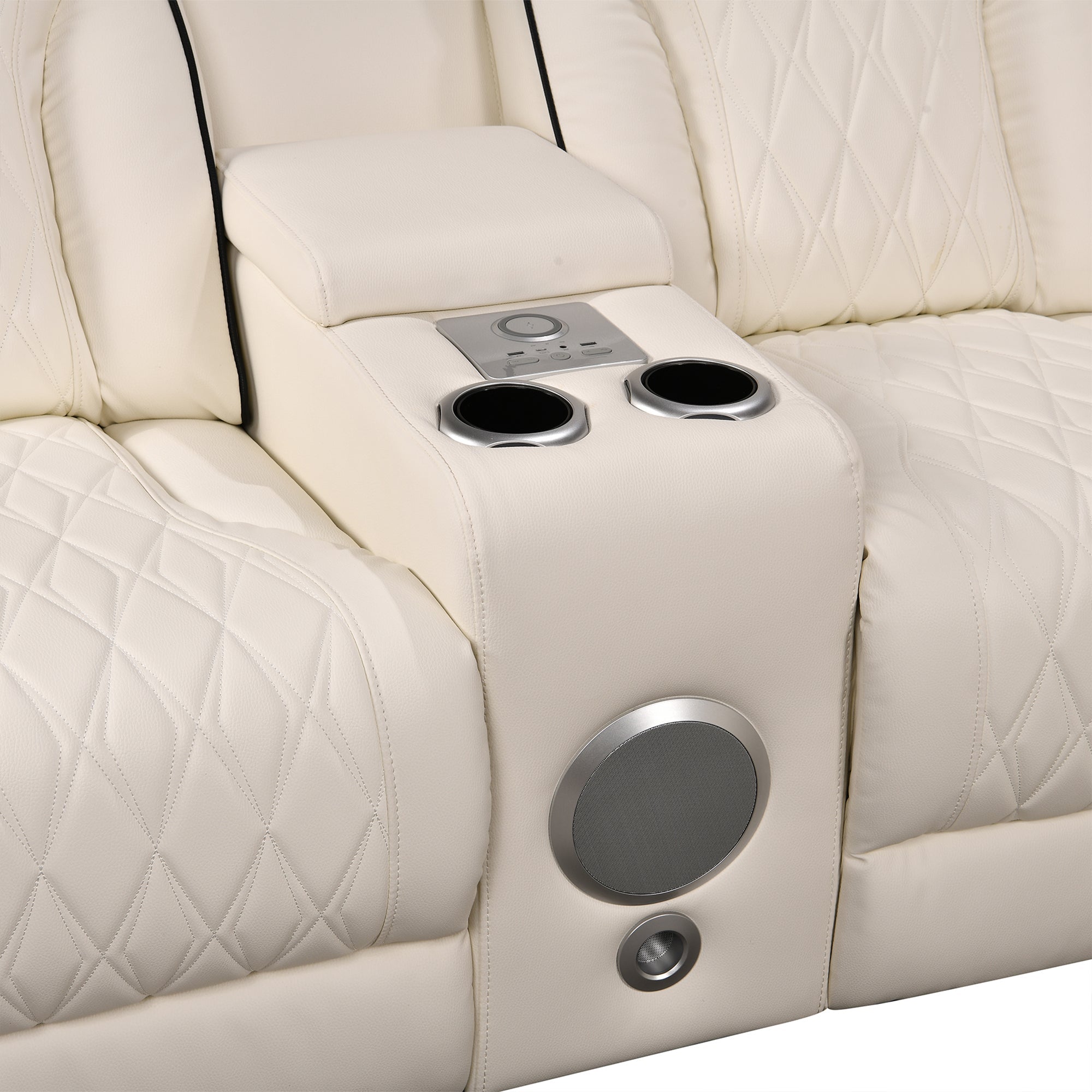 Power Recliner Sectional MC2953 White