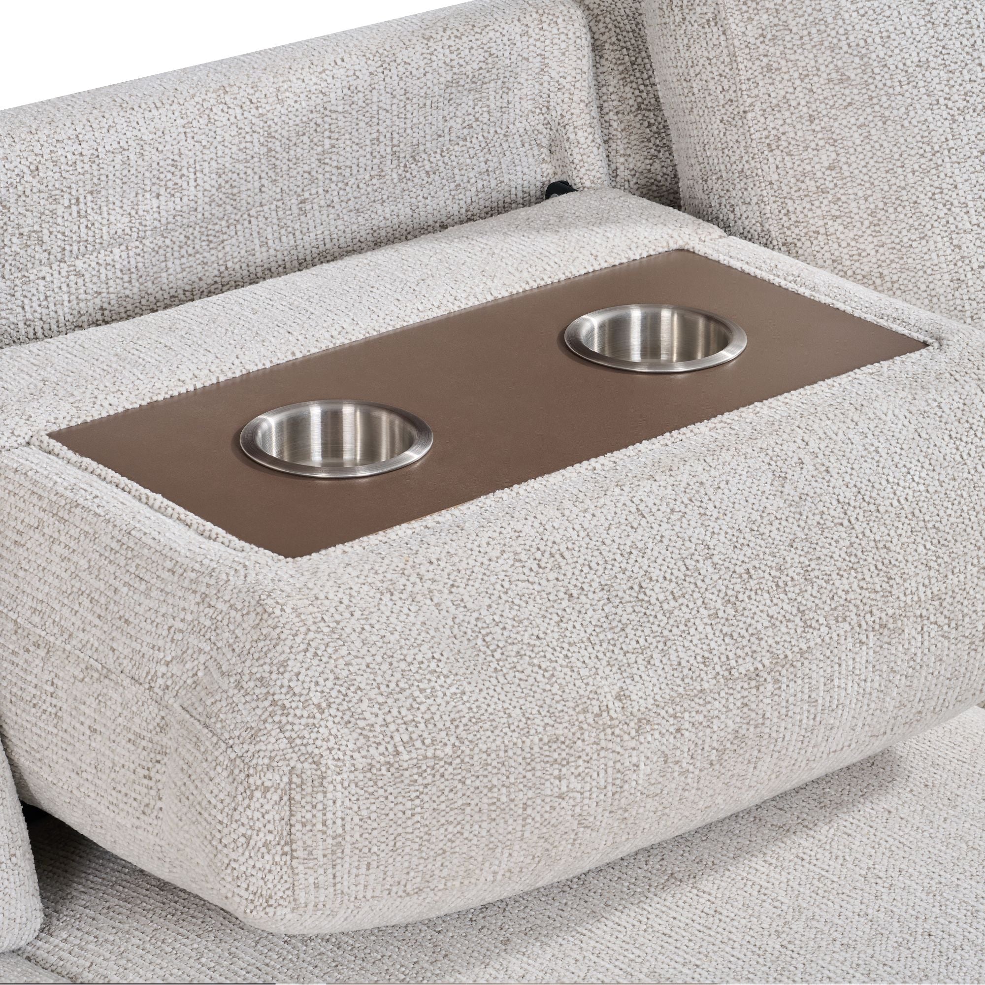 Multi- functional sofa sleeper-L3550-Creambrown