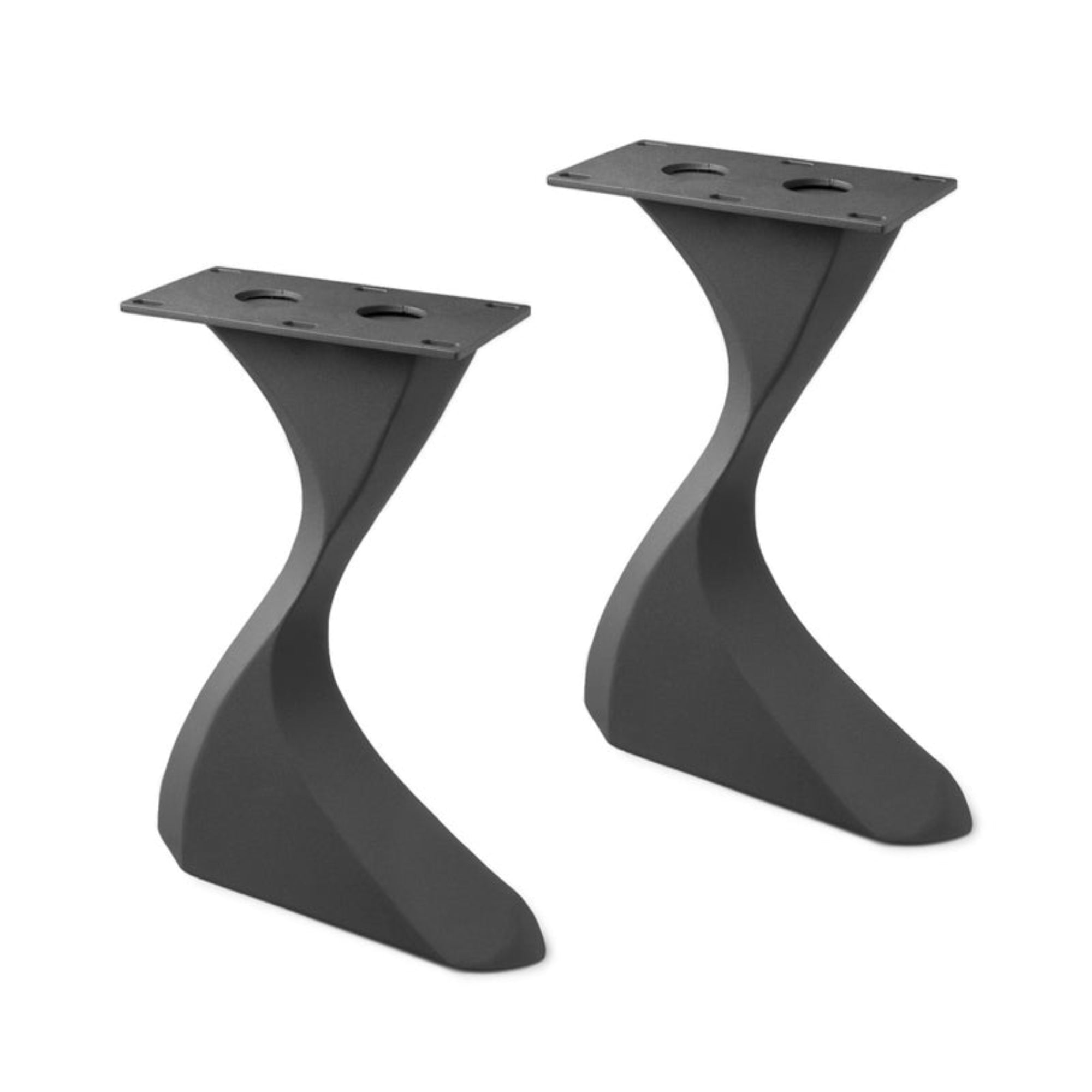 Black Z-Shape Carbon Steel Table Leg Frame(2pcs/CTN)