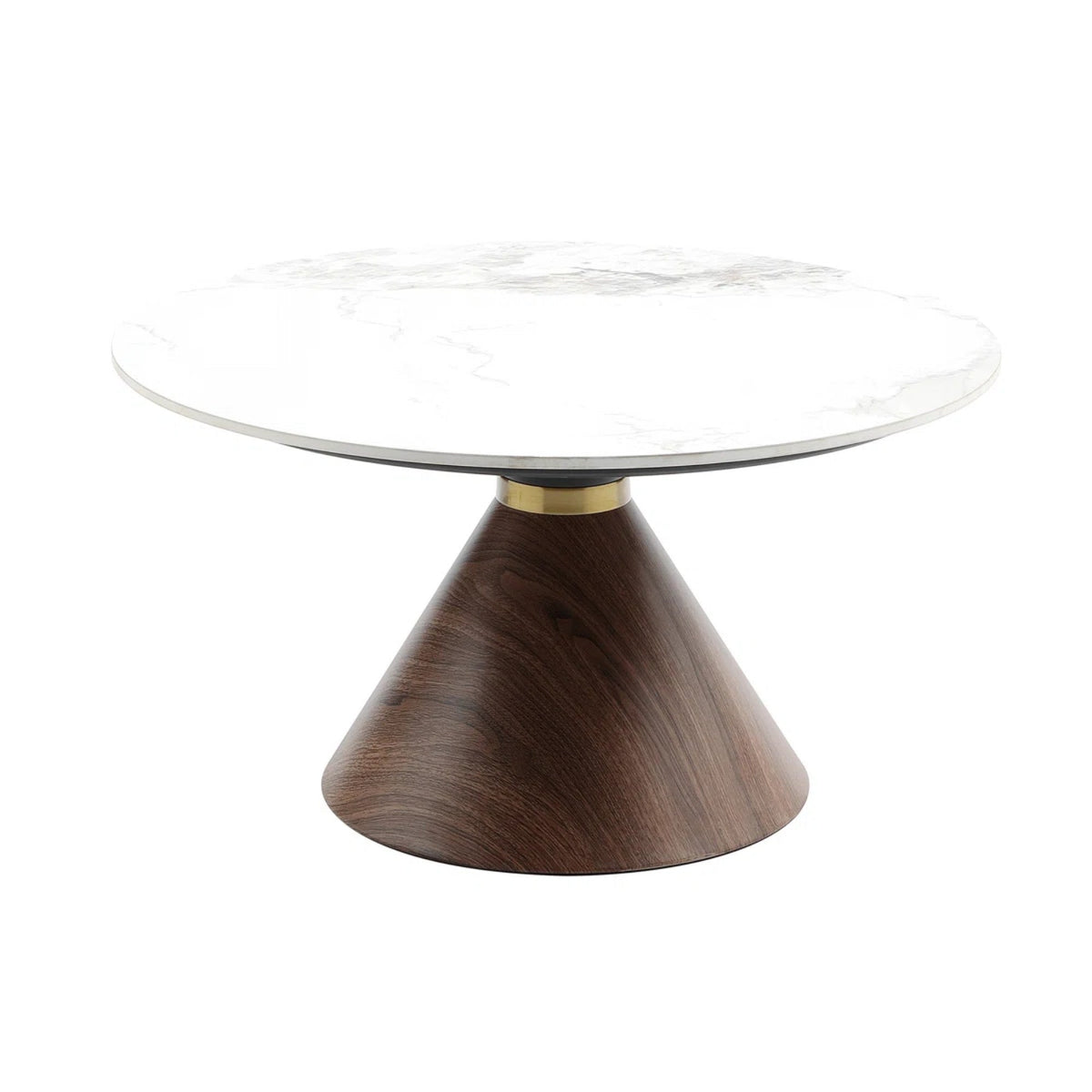 ET001-Modern Round Sintered Stone Side Table