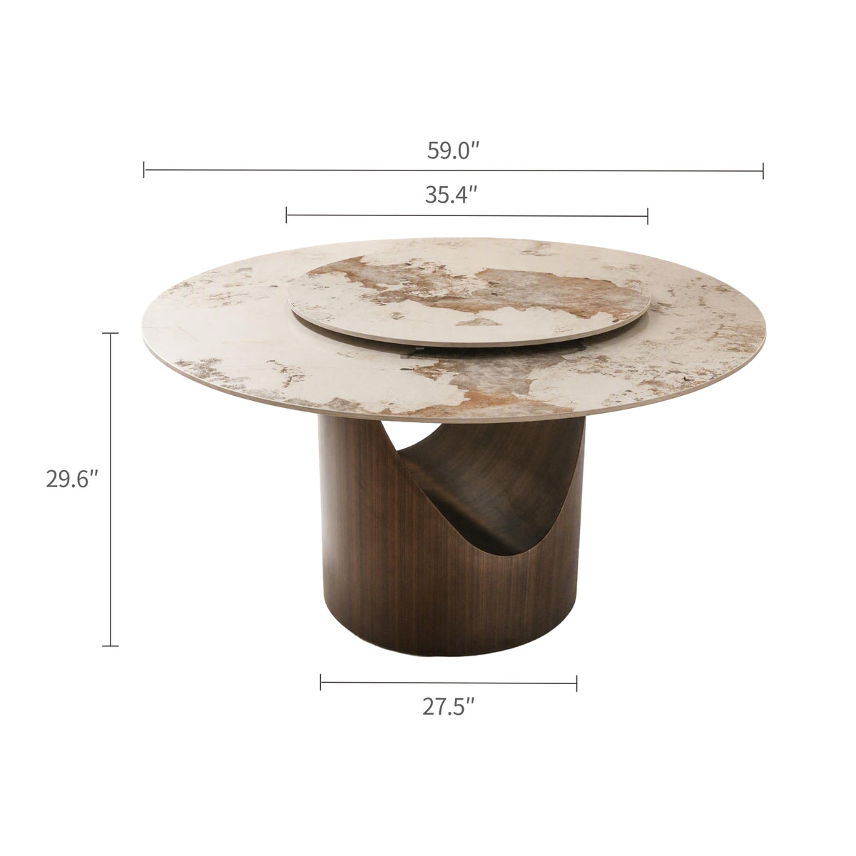 Round Dining table MYCZ001B