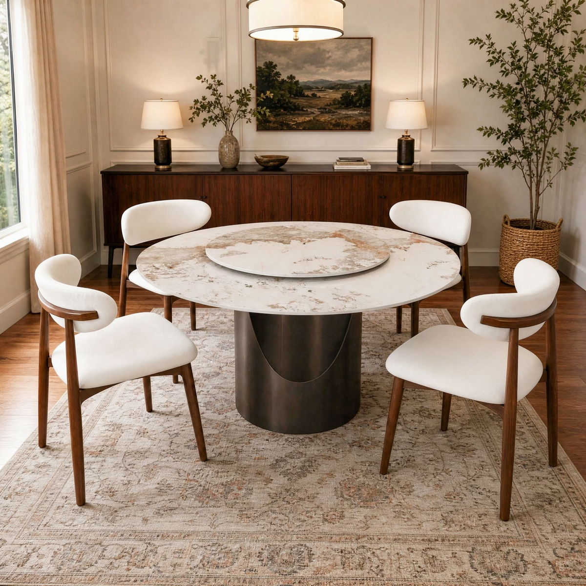 Round Dining table MYCZ001A