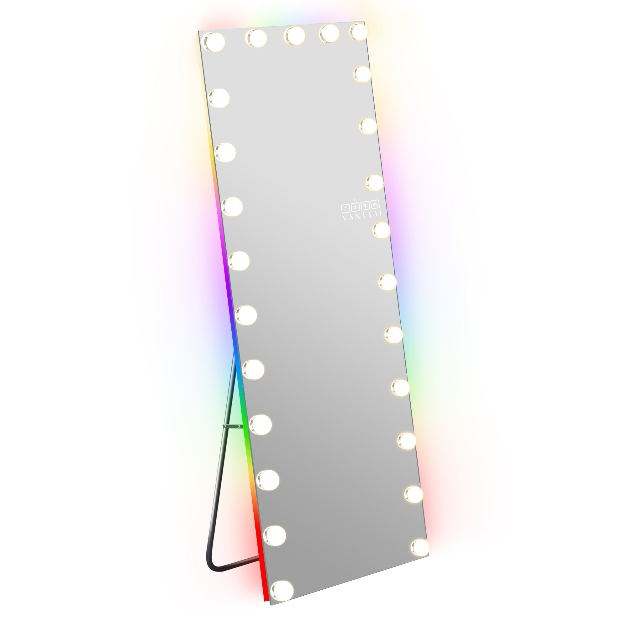 VANITII Hollywood Vanity Mirror - Full Length Vanity Mirror with Bluetooth Speaker