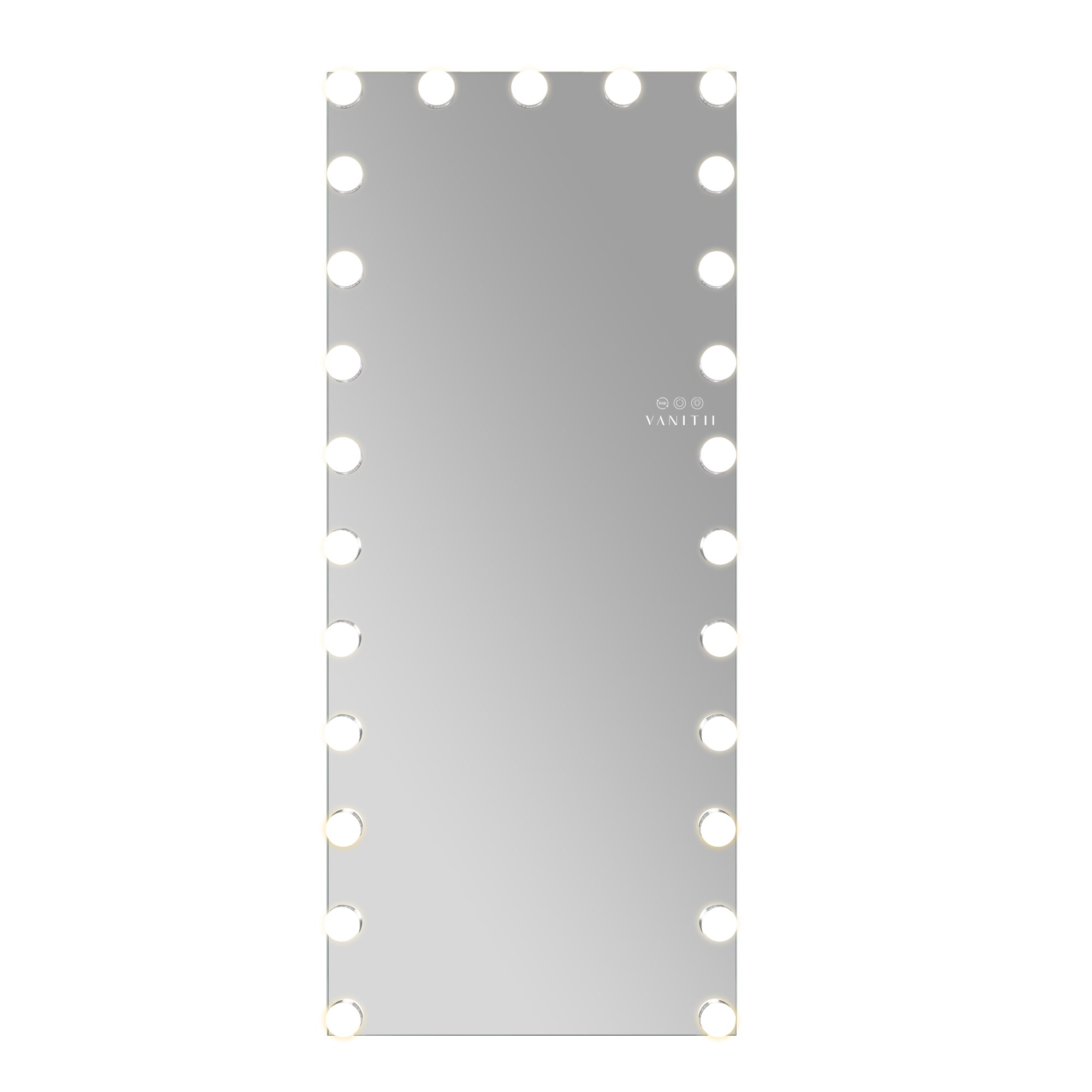 VANITII Hollywood Vanity Mirror - Full Length Vanity Mirror with RGB Lighting