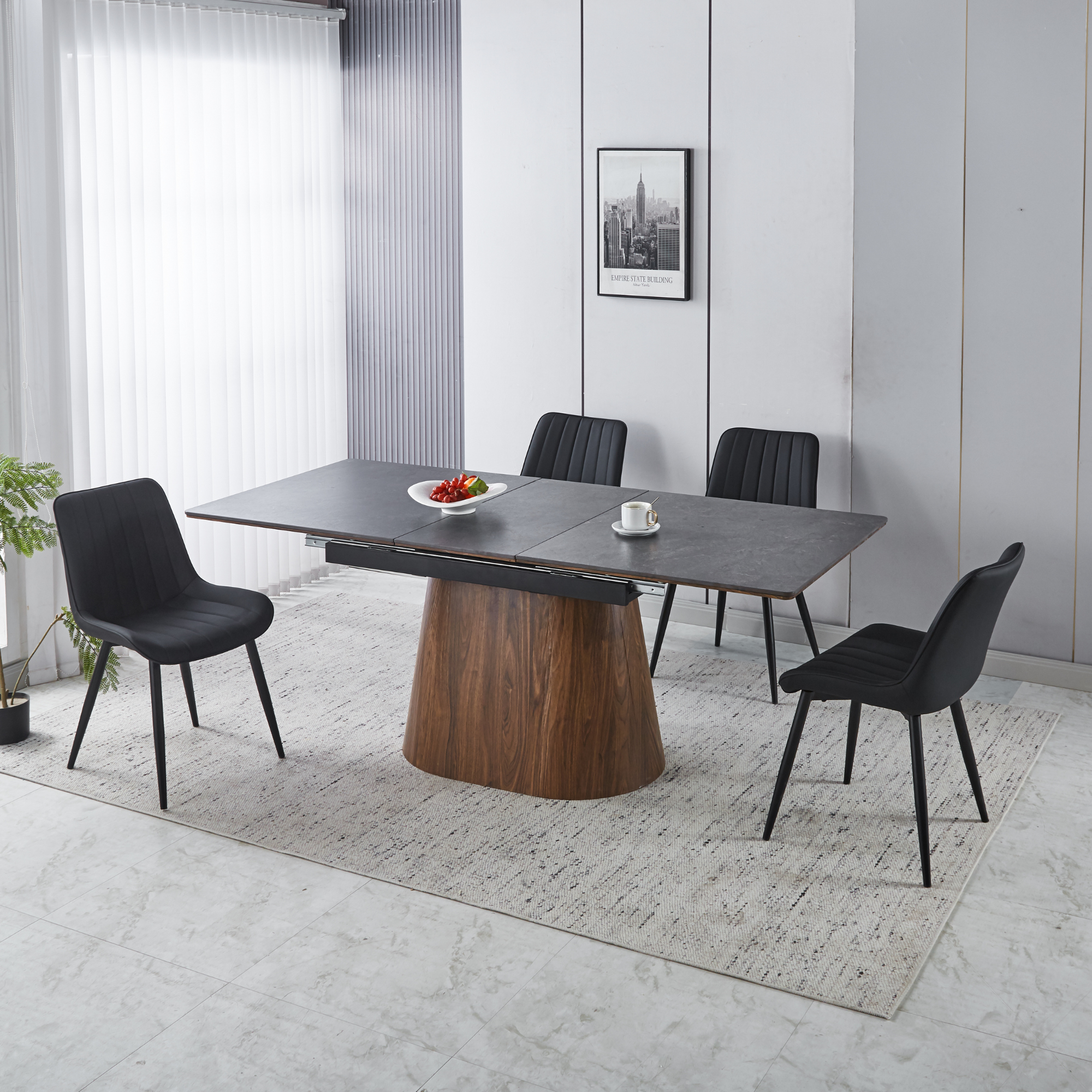 Extendable Design Dining Set
