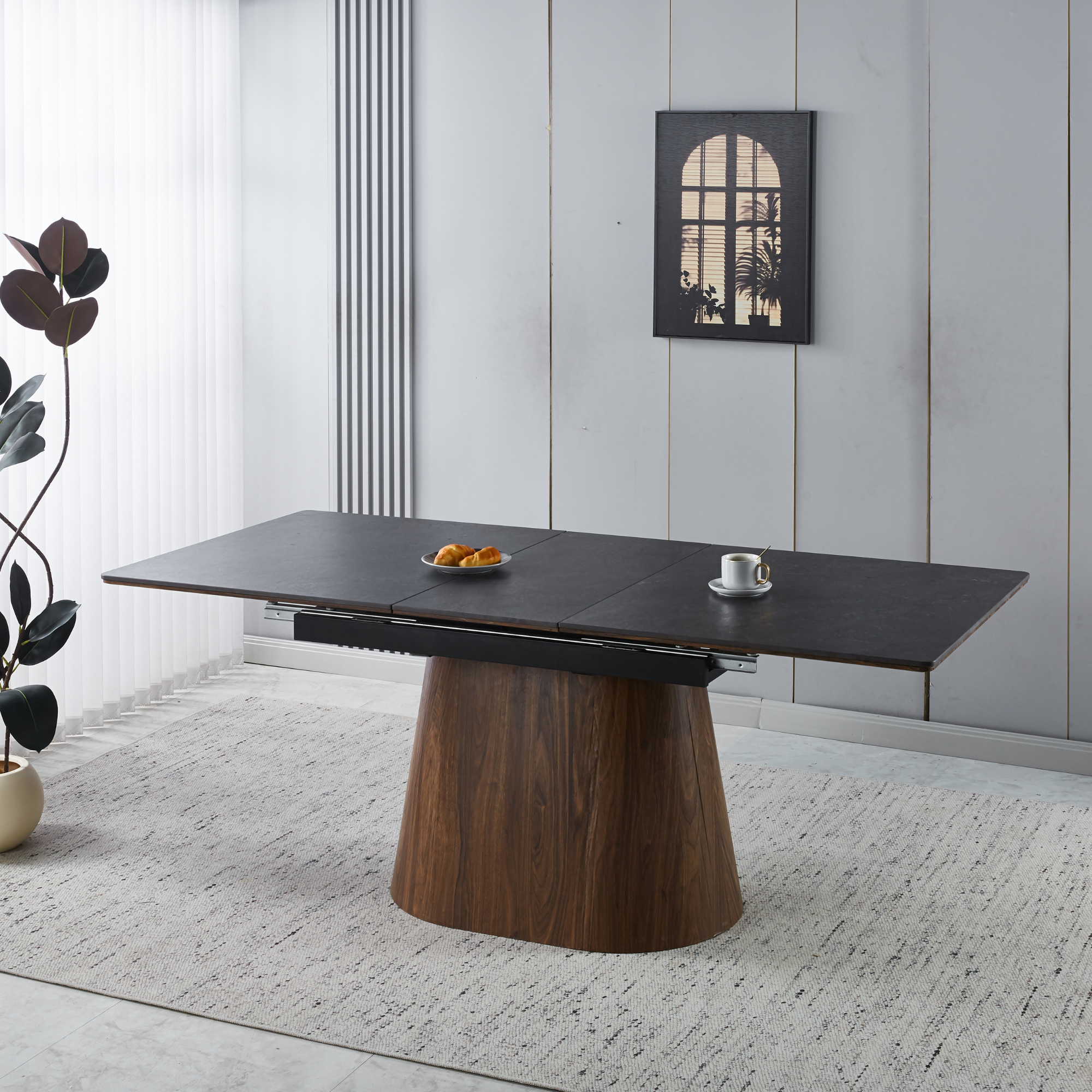 Extendable Design Dining Set
