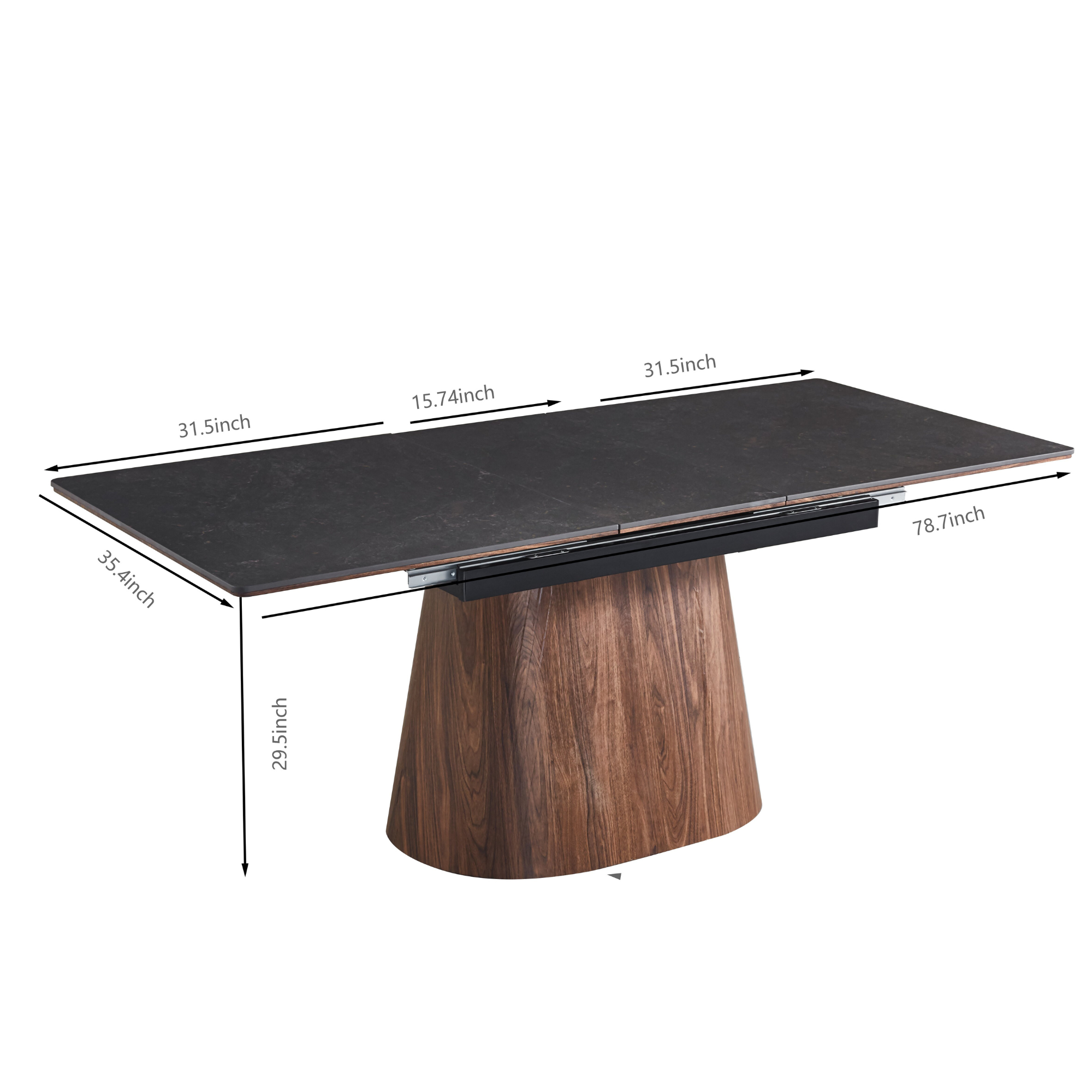 Extendable Design Dining Set