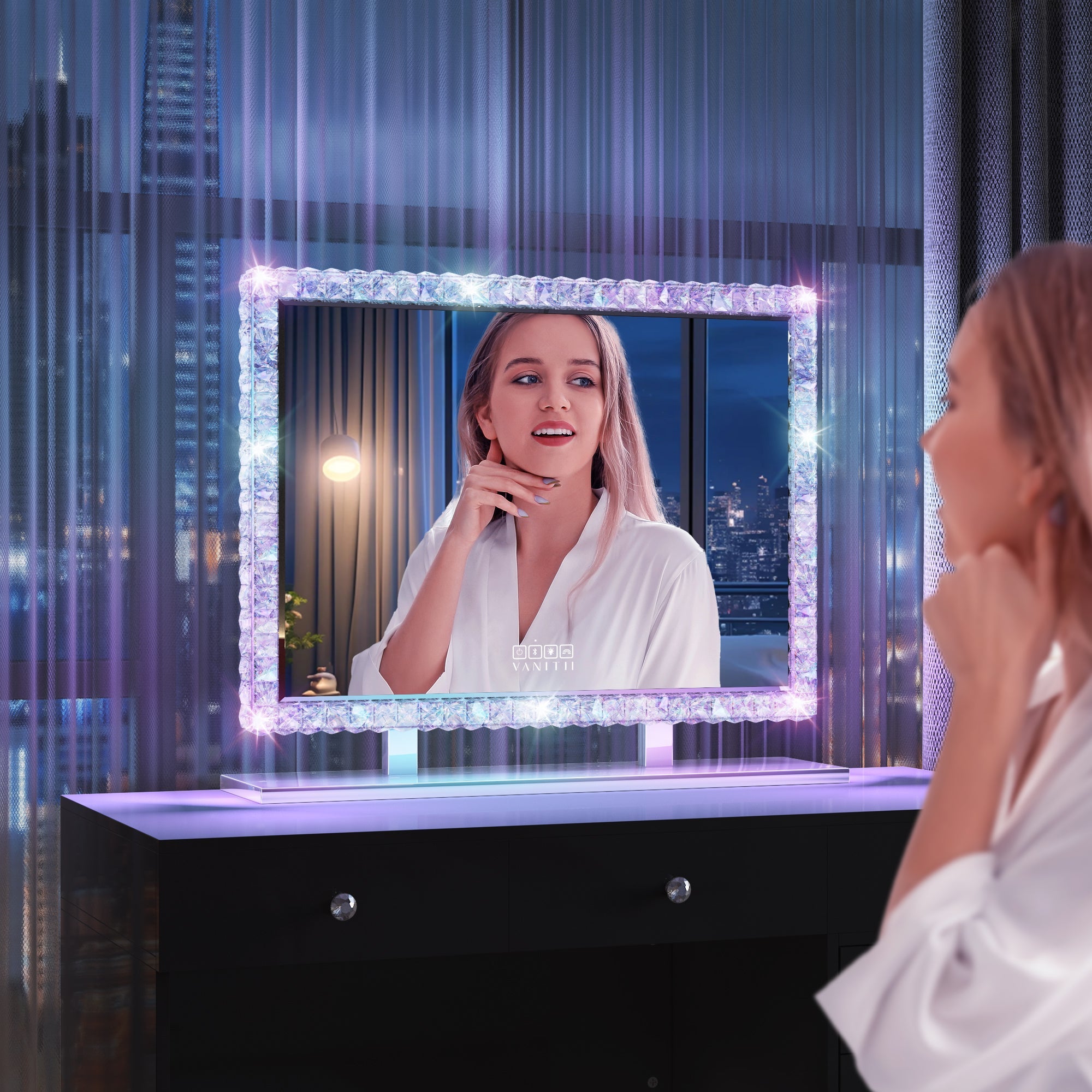VANITII Diamond Vanity Mirror