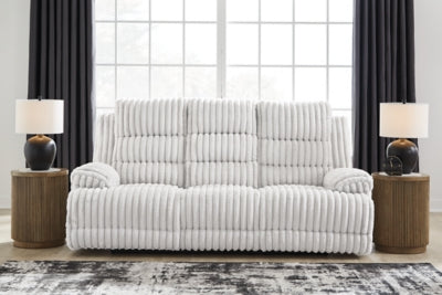 Rhines Falls Power Reclining Sofa with Drop Down Table