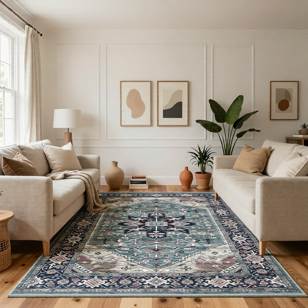 Crystal Velvet Area Rugs-204
