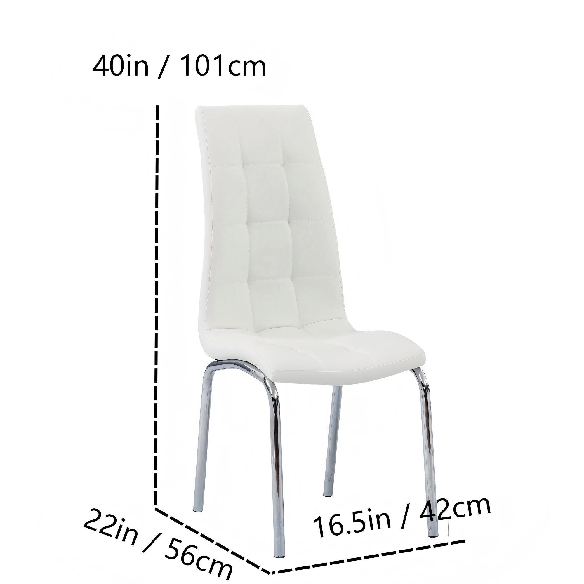 Modern Minimalist Metal-Leg Dining Chair / Home Armchair