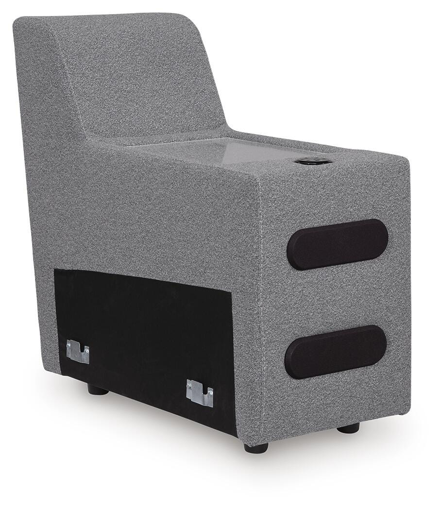 Modmax II Reclining Sectional with Chaise and Audio Console
