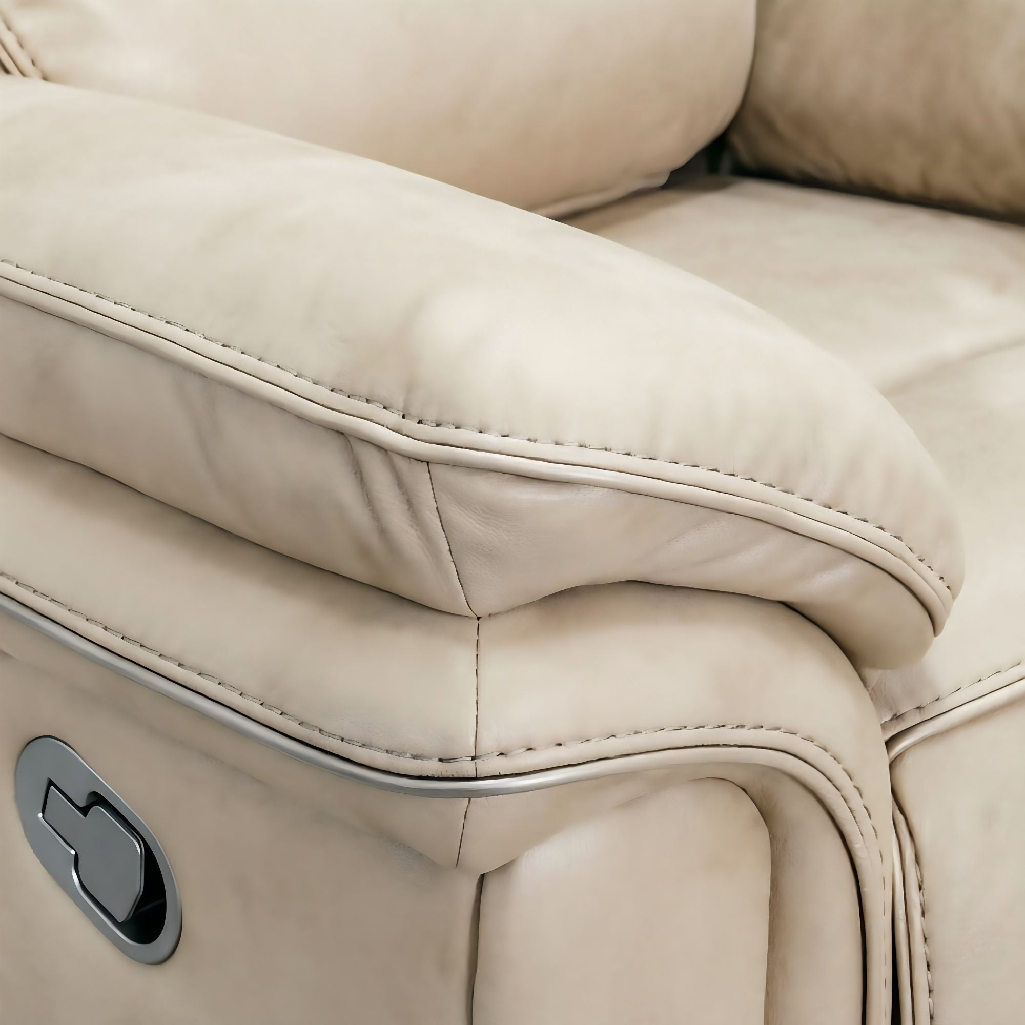 Melt Padded Backrest Faux Leather Recliner 1PP