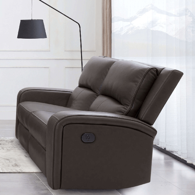 VASILIOS Power Loveseat, Gray