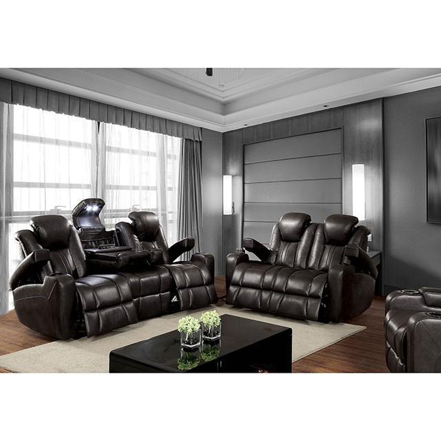 ZAURAK Dark Gray Recliner