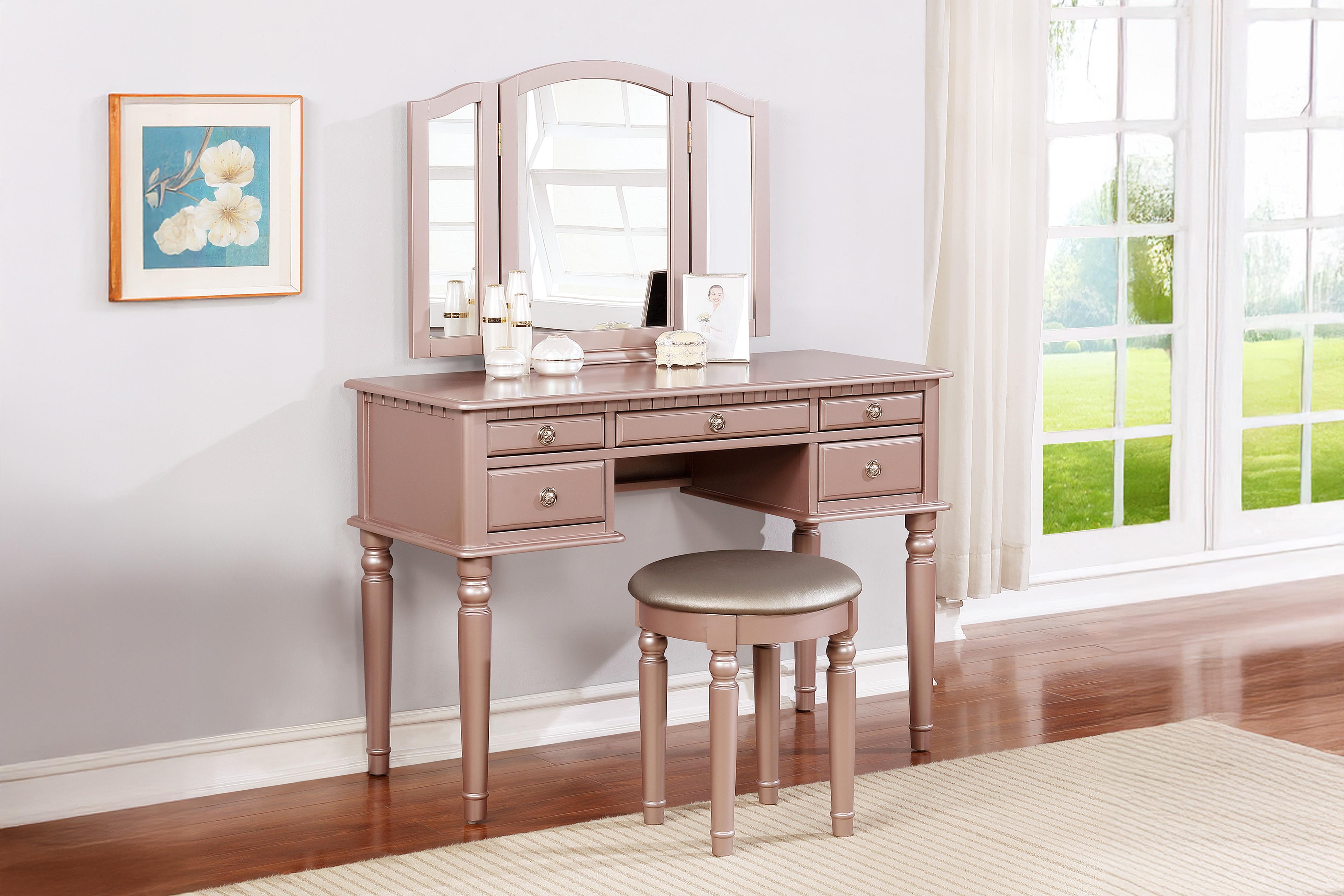 Mcraft Vanity Set in Rose Gold