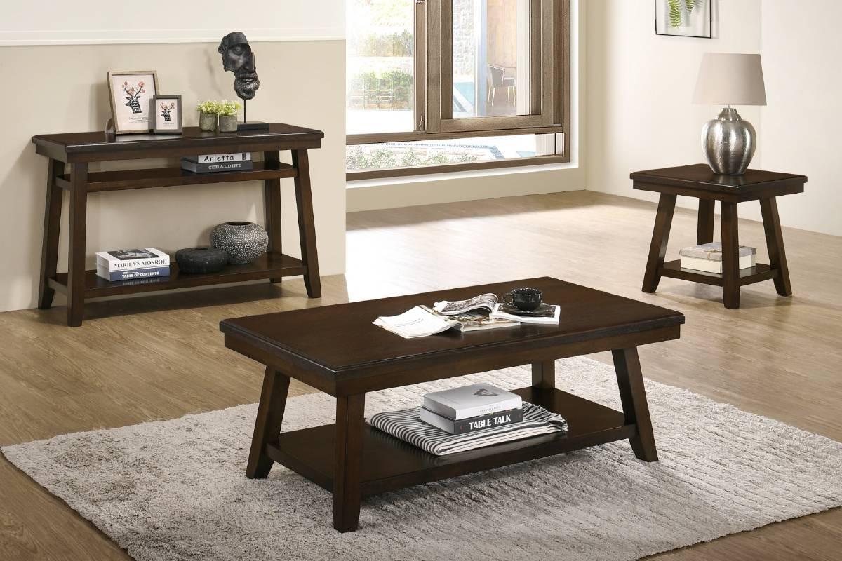 Liihct Console Table in Walnut