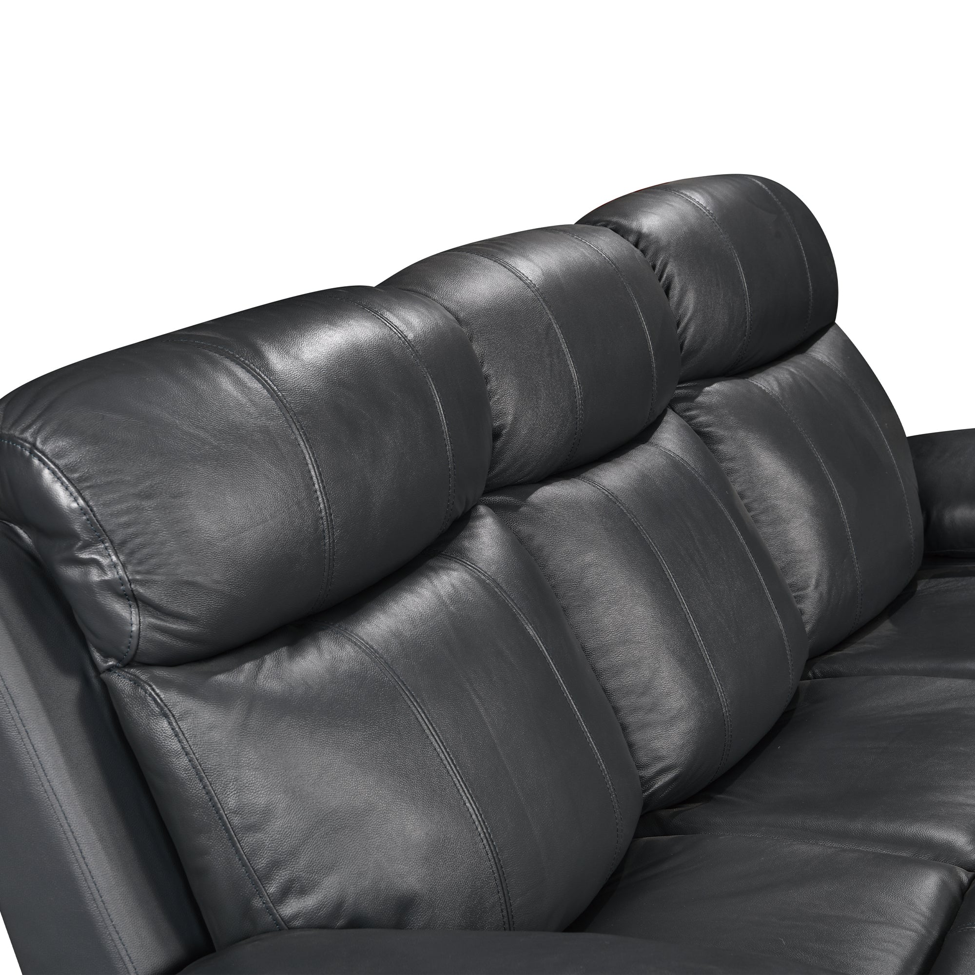 Power Recliner Sofa & Loveseat & Chair MR2573 Dark Blue