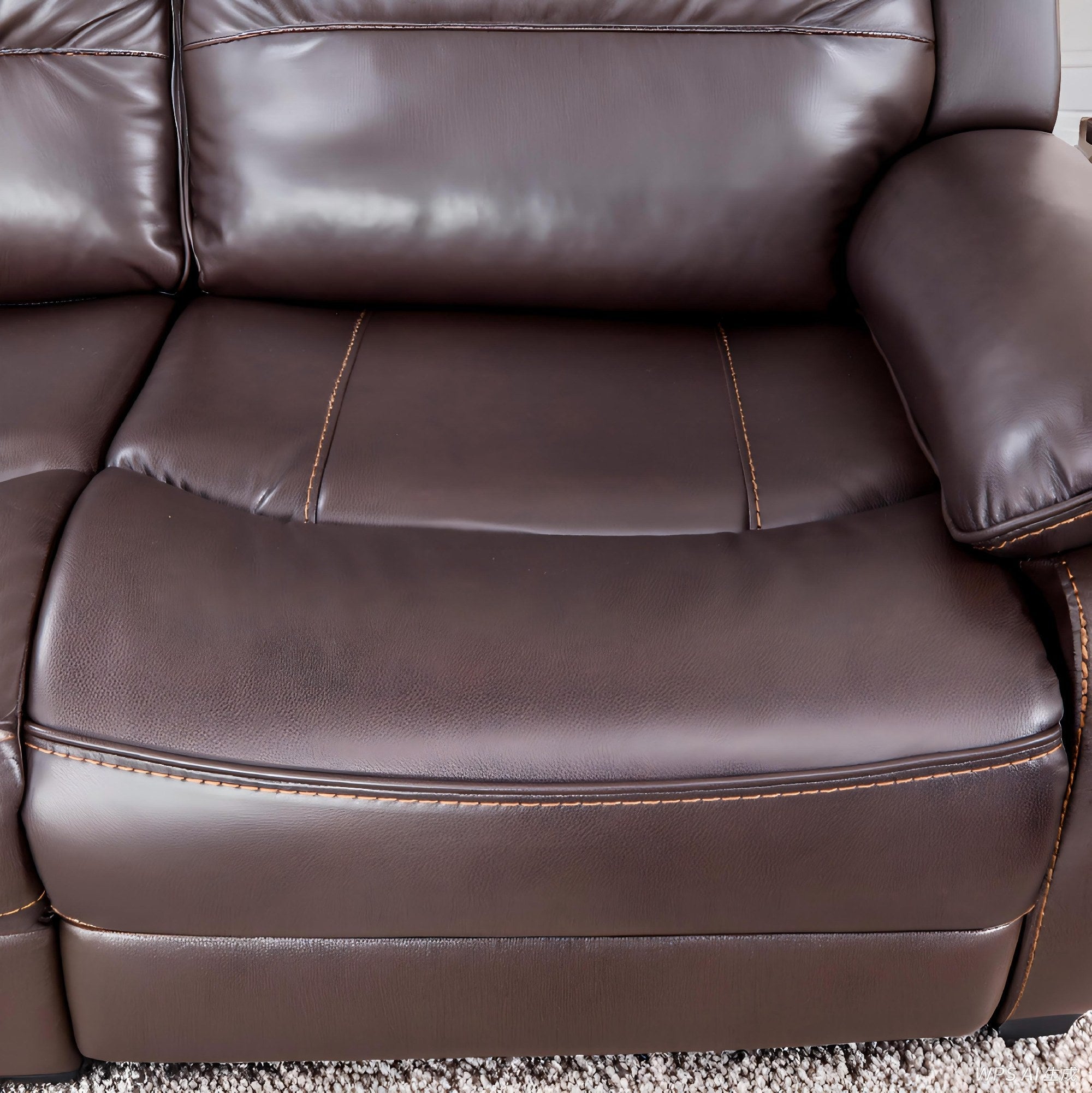Dawn Cozy Ivory Power Reclining Sofa Set, Electric Recliner & 1-Seater Couch for Living Room