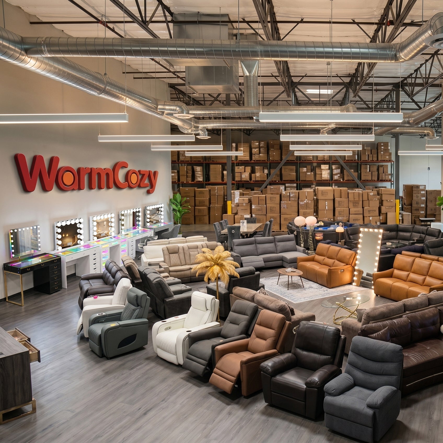 showroom at Warmcozy