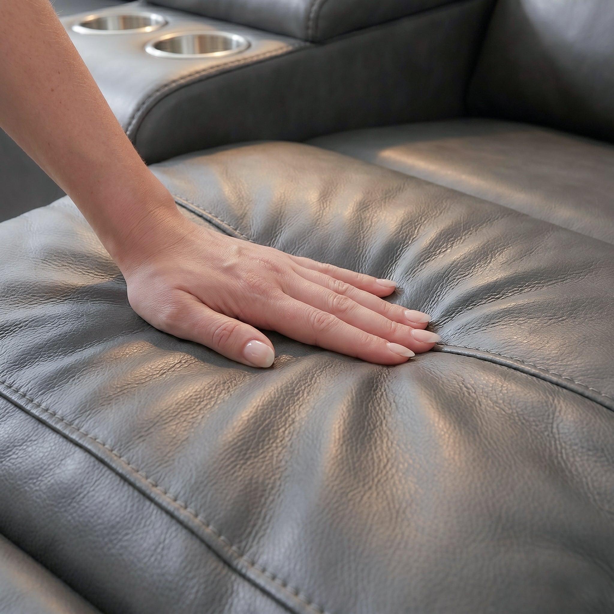 Filled with high-density sponge. It will not sag even after prolonged sitting, featuring strong support and a long service life.