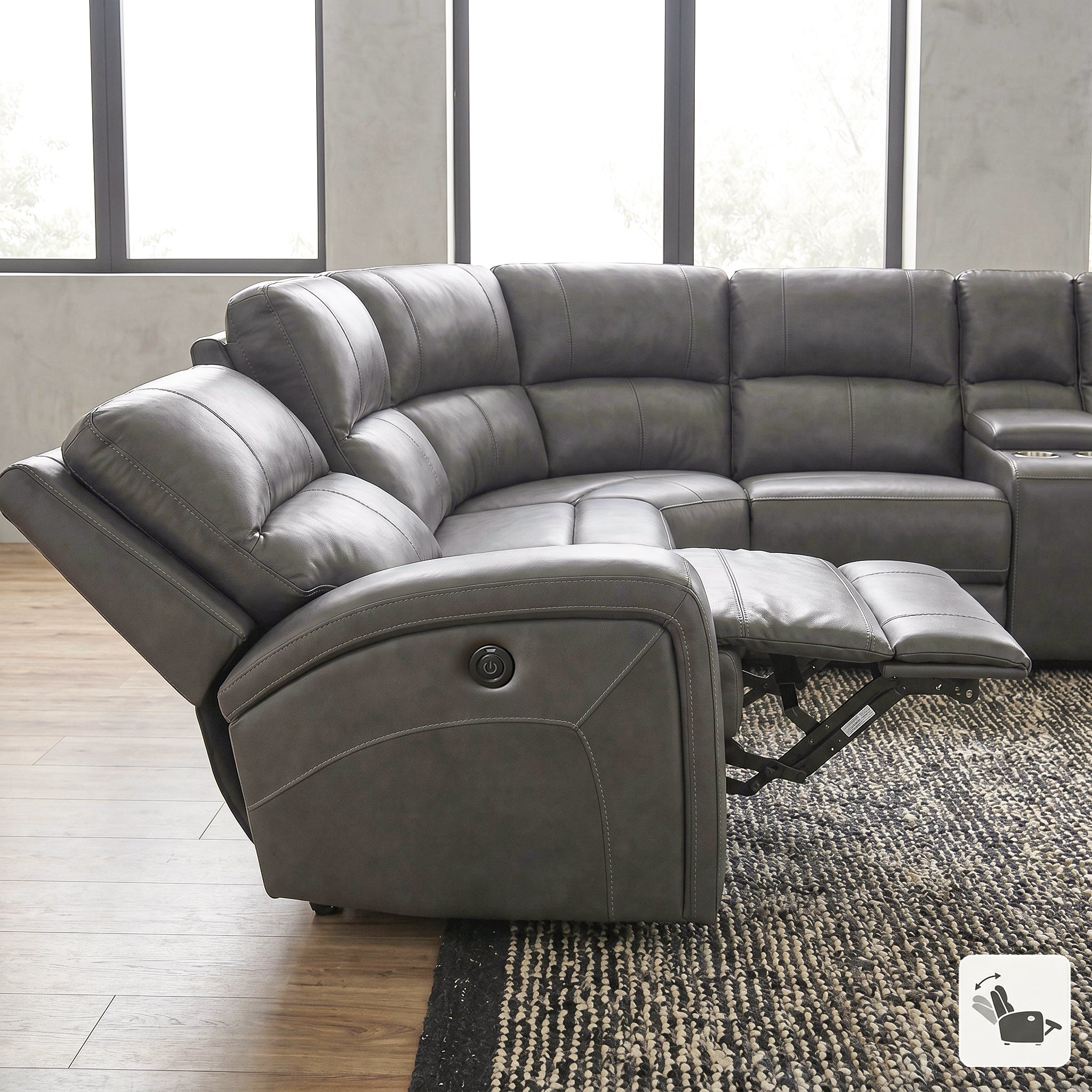 Equipped with an adjustable backrest-With just one press, you can switch from asitting position to a reclining mode and find the most comfortable support angle.