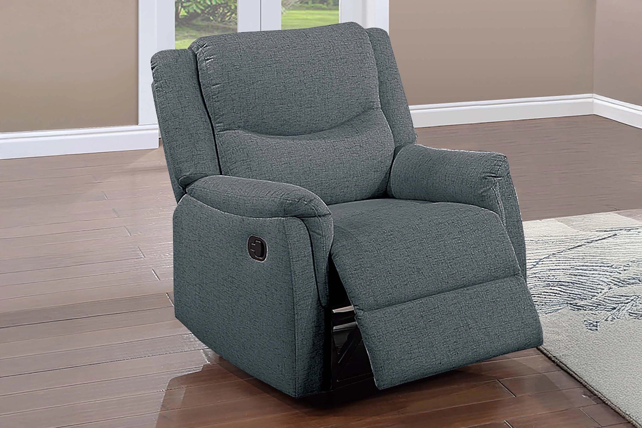 Uniqvn Recliner in Dark Gray
