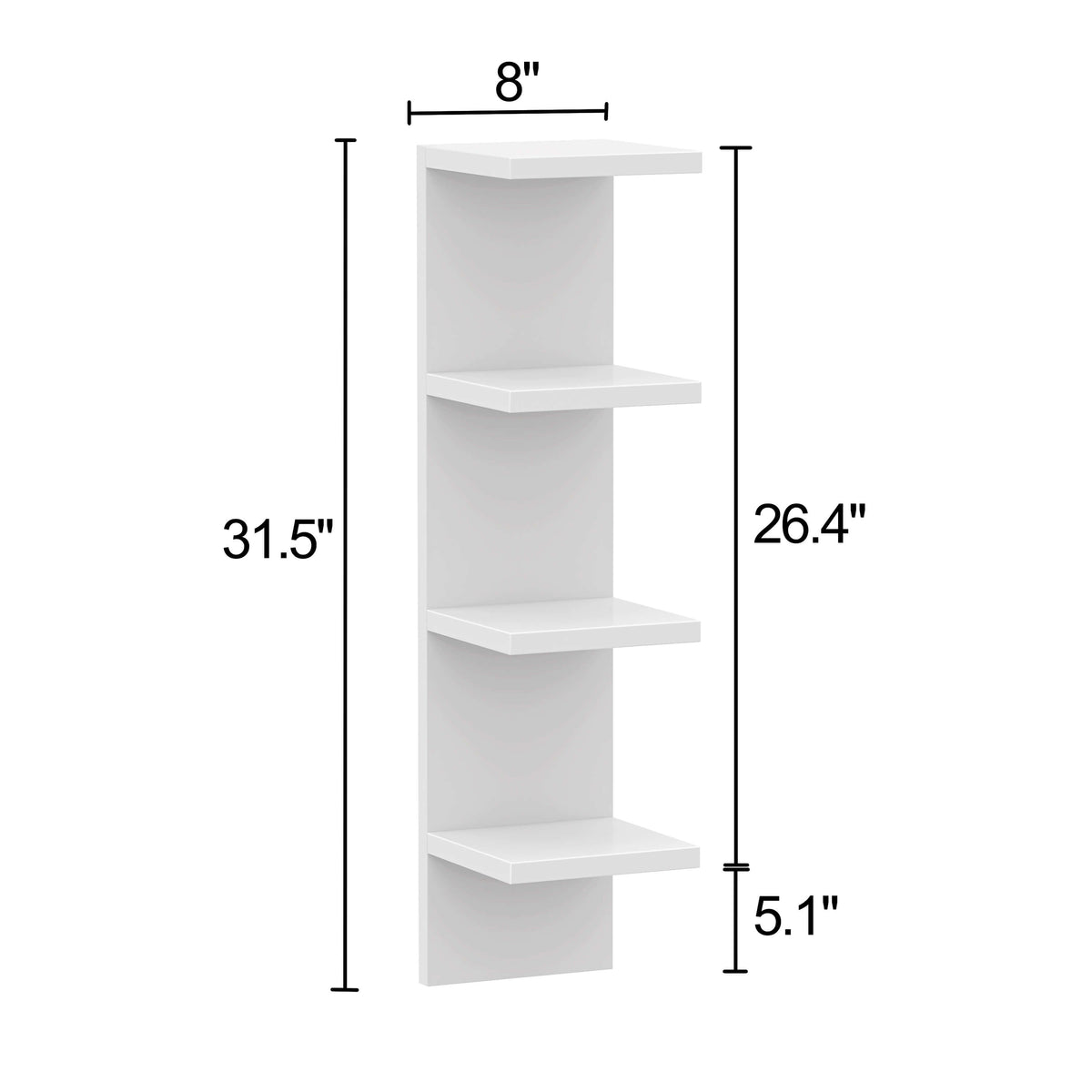 VANITII Display Shelves | Makeup Organizer for Vanity Table