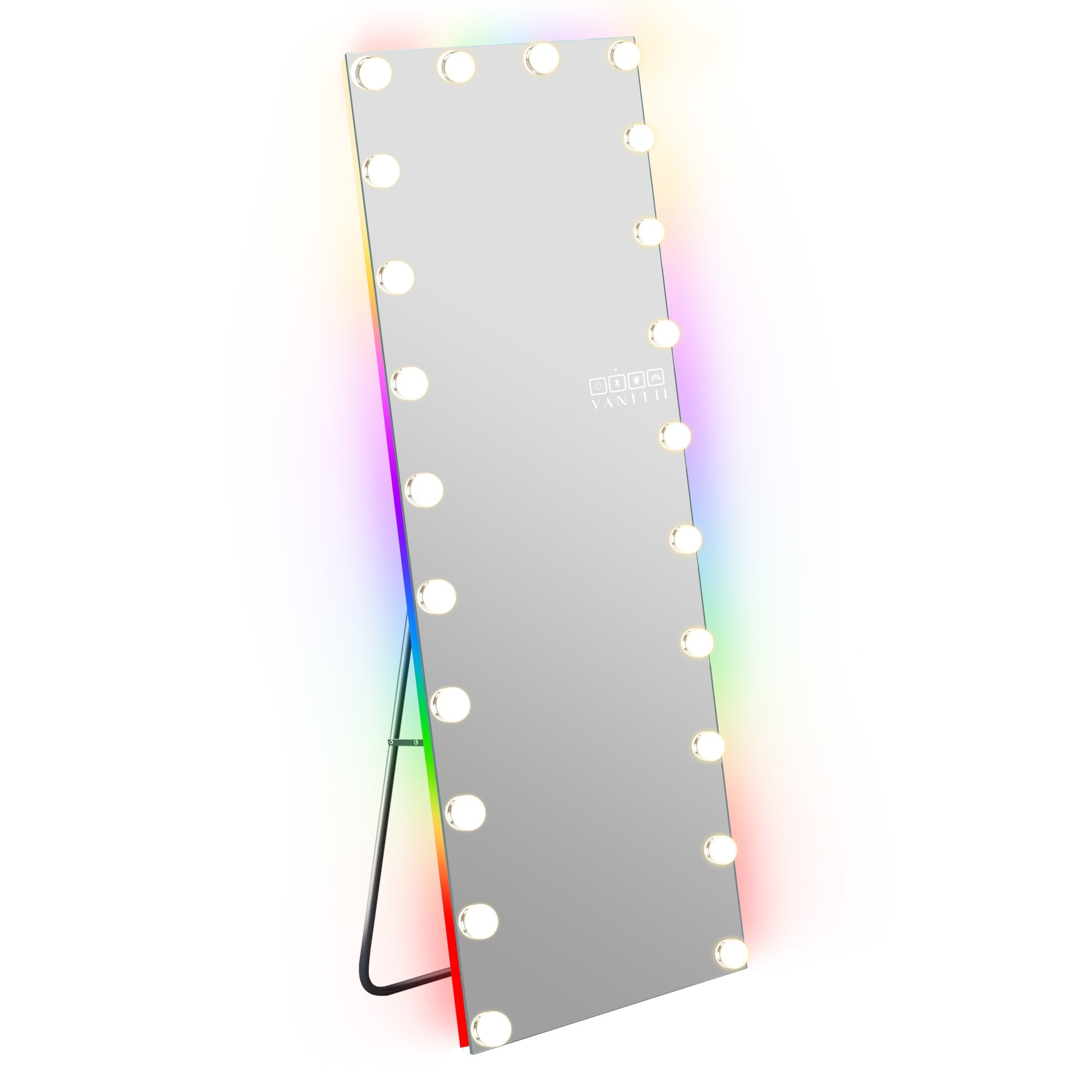 VANITII Hollywood Vanity Mirror - Full Length Vanity Mirror with Bluetooth Speaker