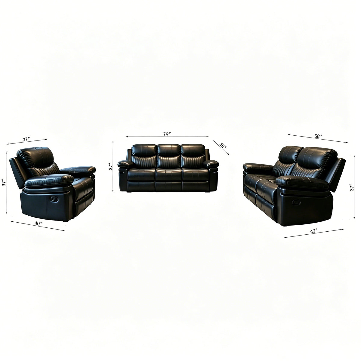 MANUAL RECLINER SOFA