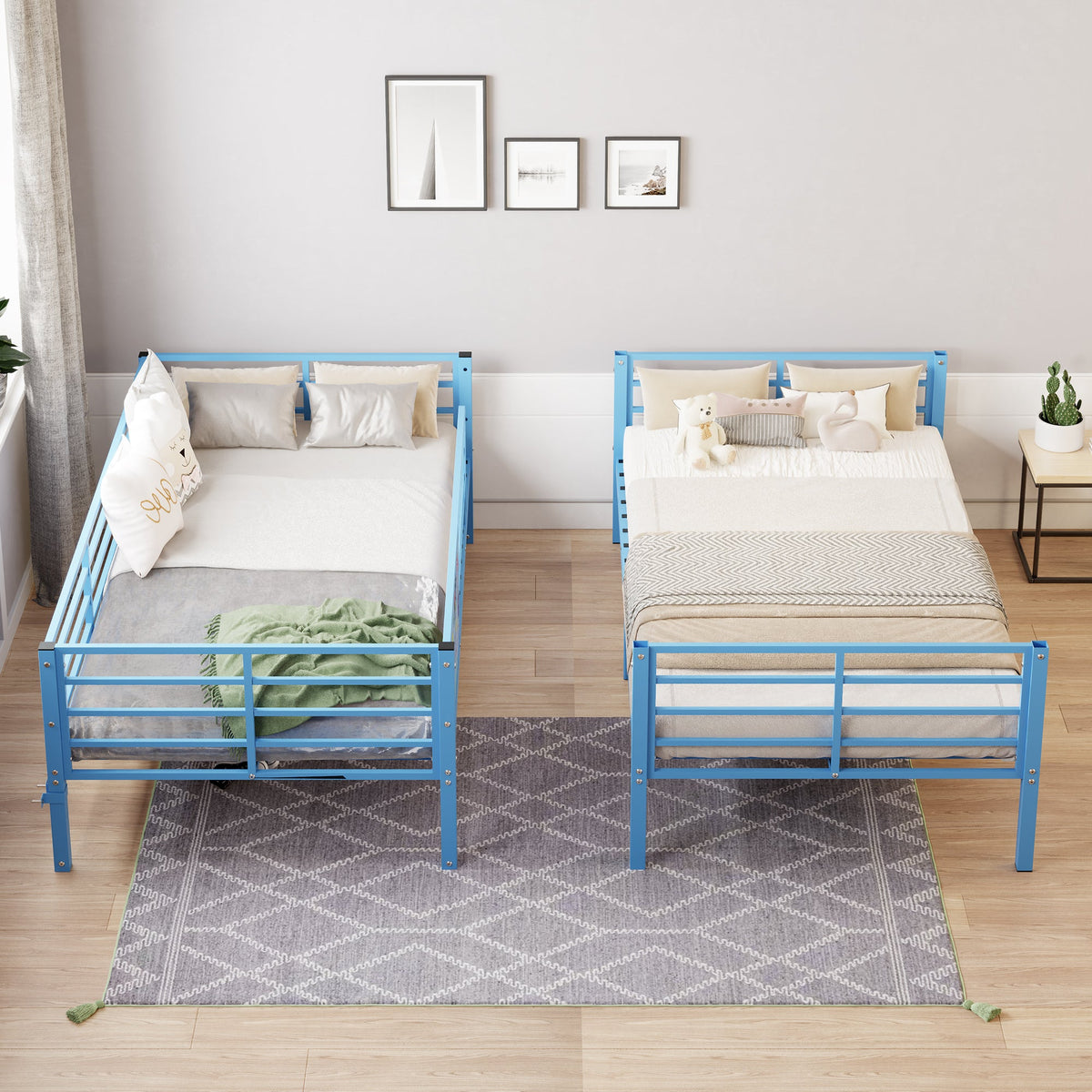 Bunk Bed Frame BLUE