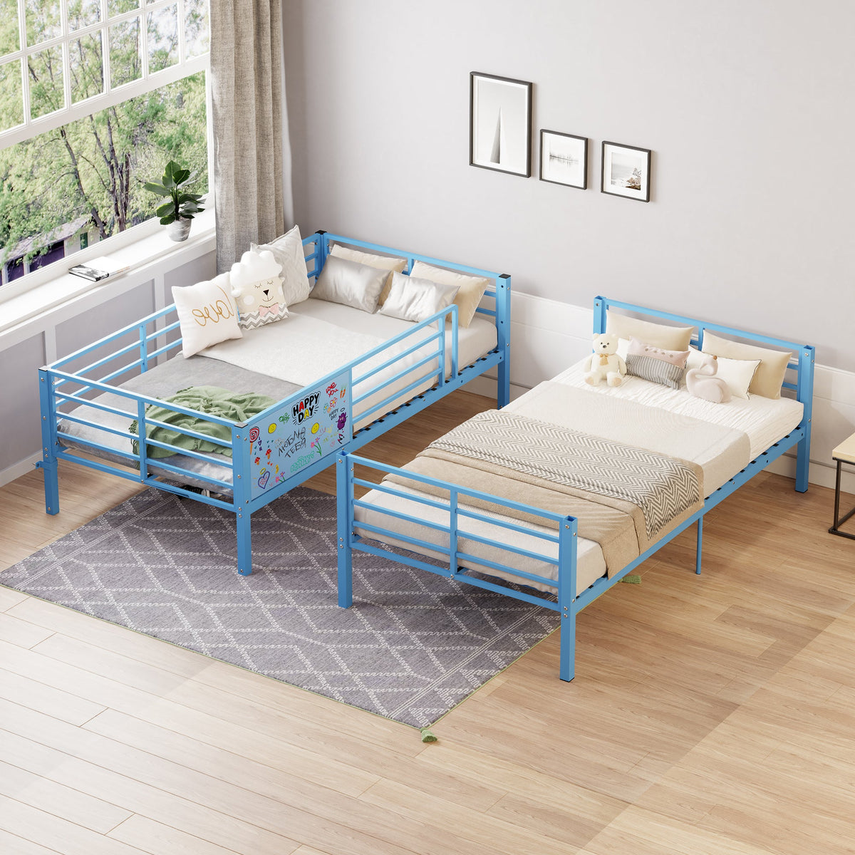 Bunk Bed Frame BLUE