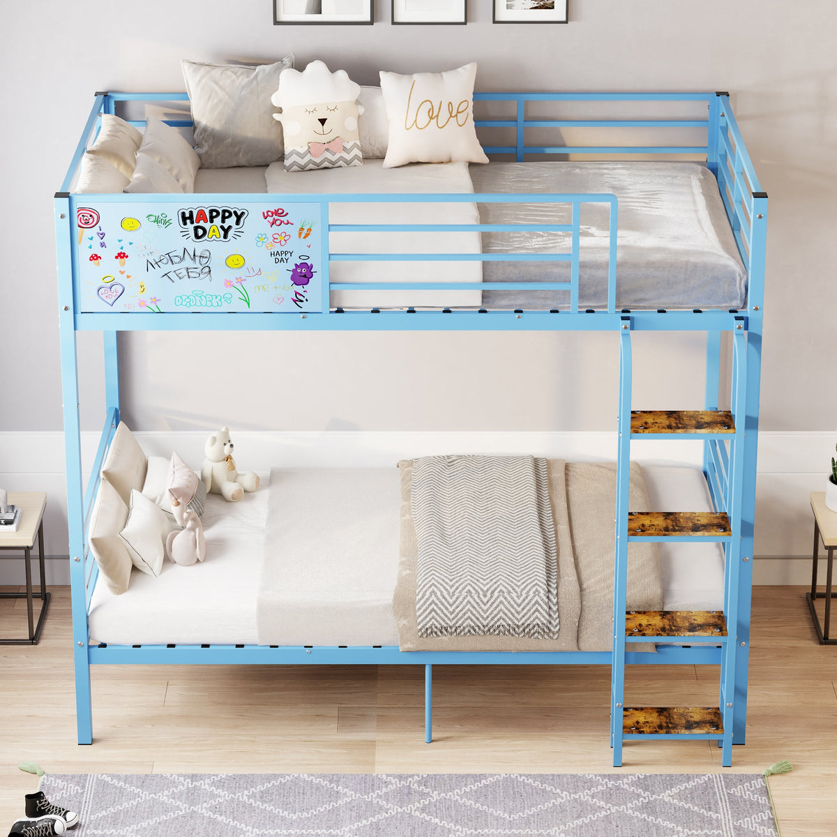 Bunk Bed Frame BLUE