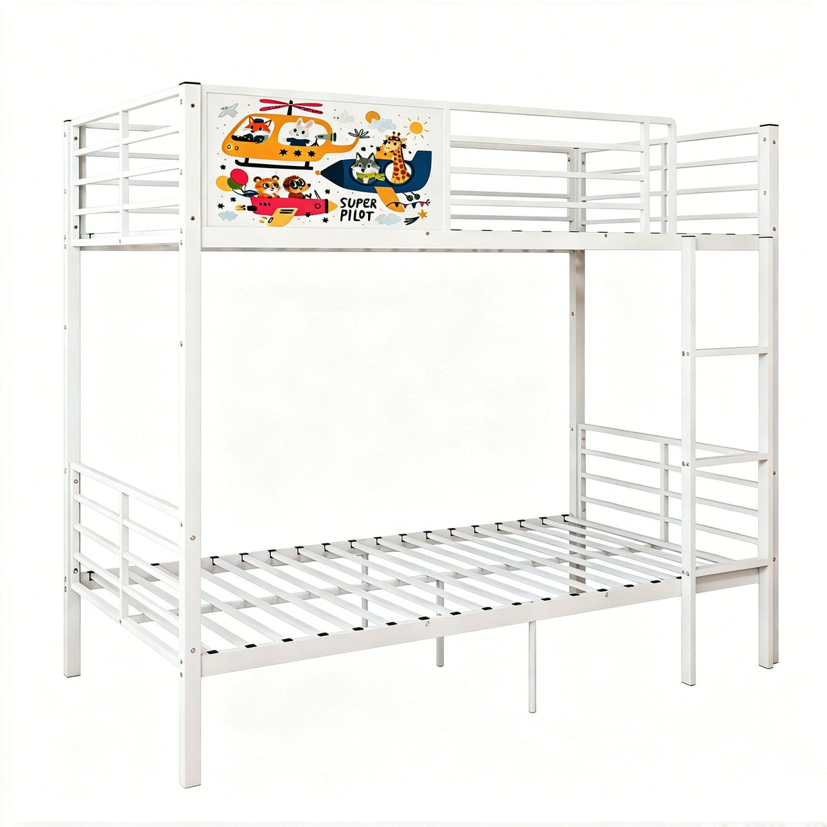 Metal Bunk Bed Frame Twin Size Beds