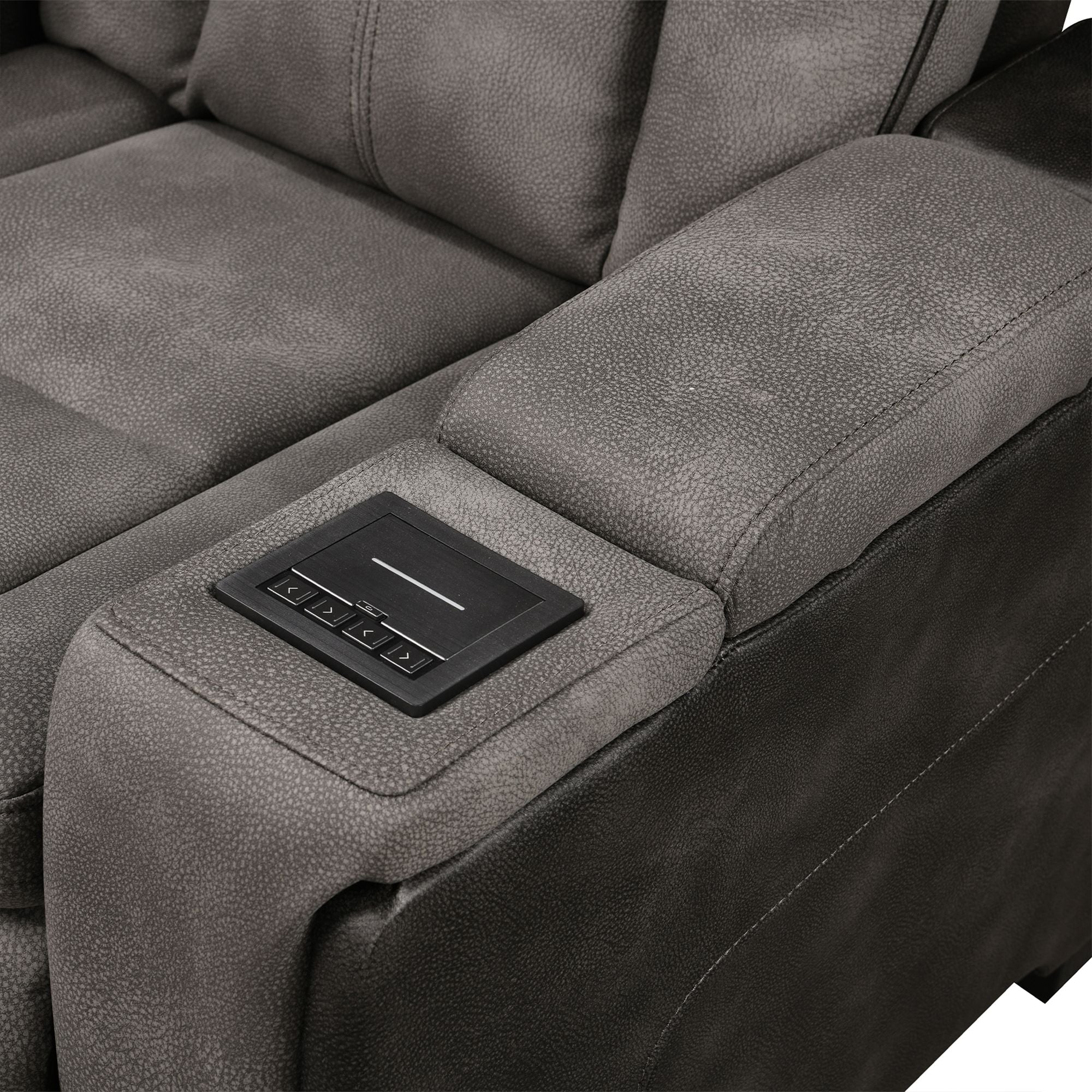 Power Recliner Sectional MC2866 Gray