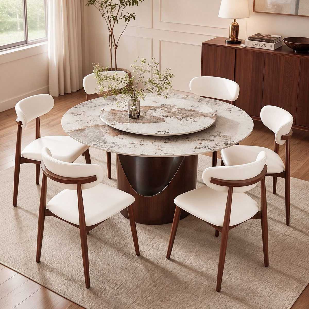 Round Dining table MYCZ001B