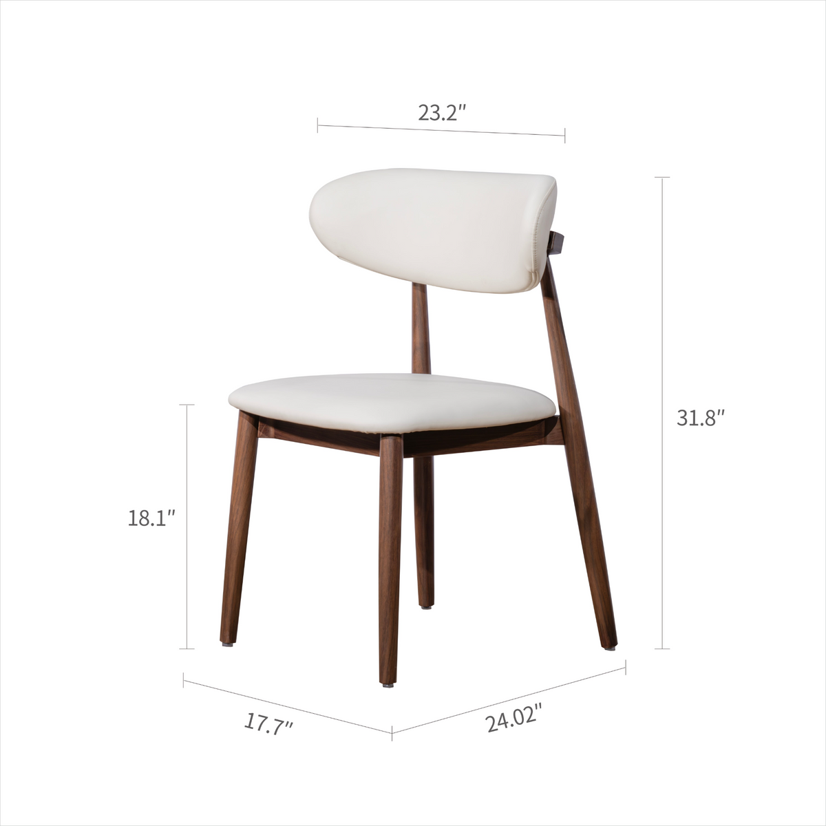Dining chair-MYCY001B-2pcs/1CTN