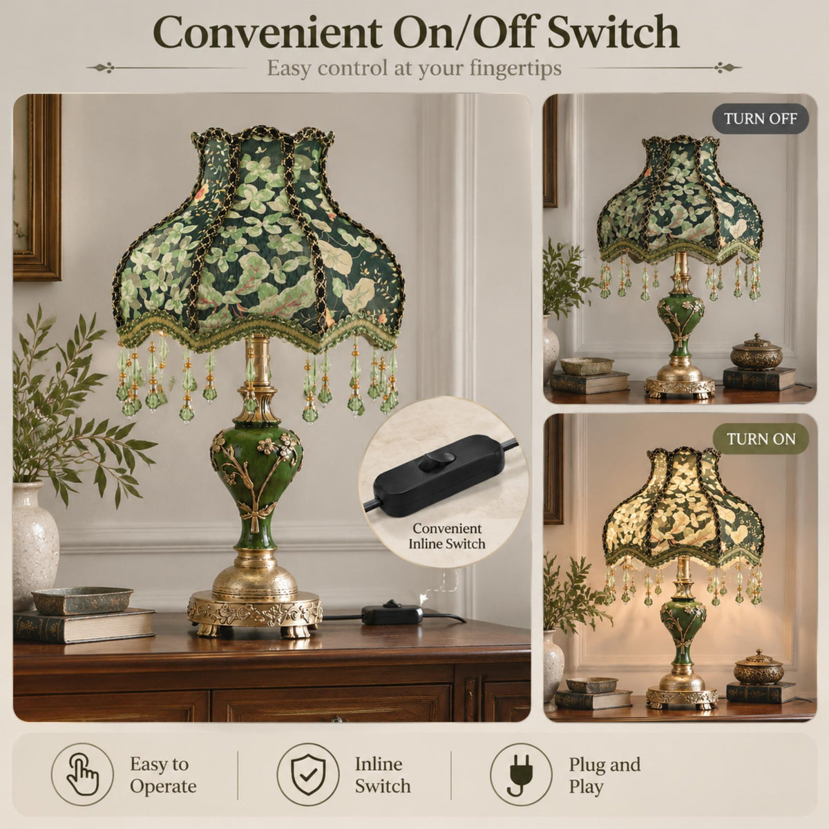 Table Lamp European Style