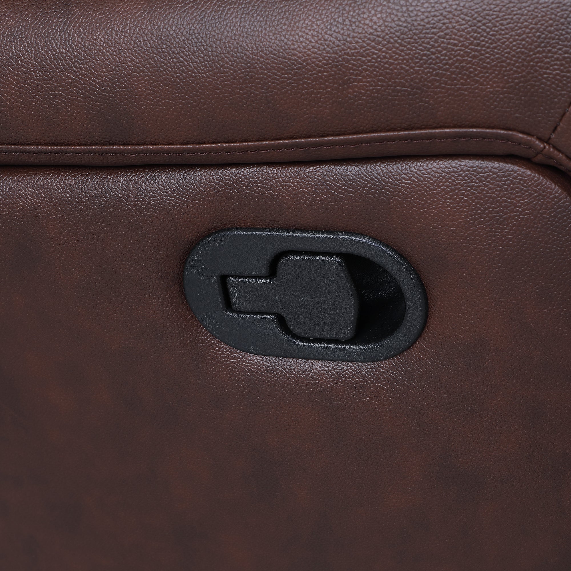 The side buttons of the loveseat