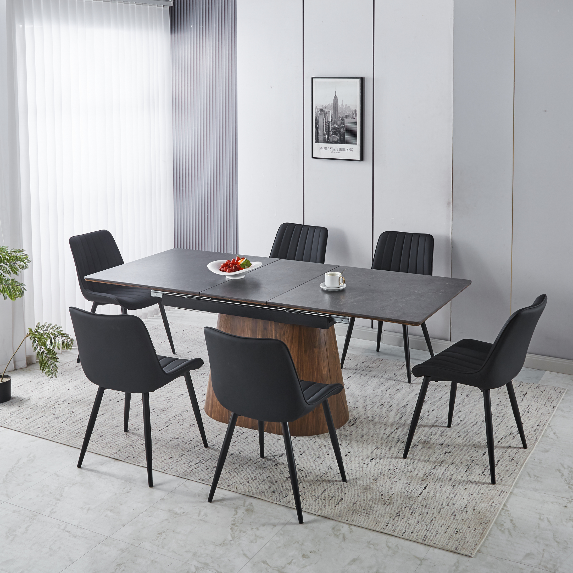 Extendable Design Dining Set