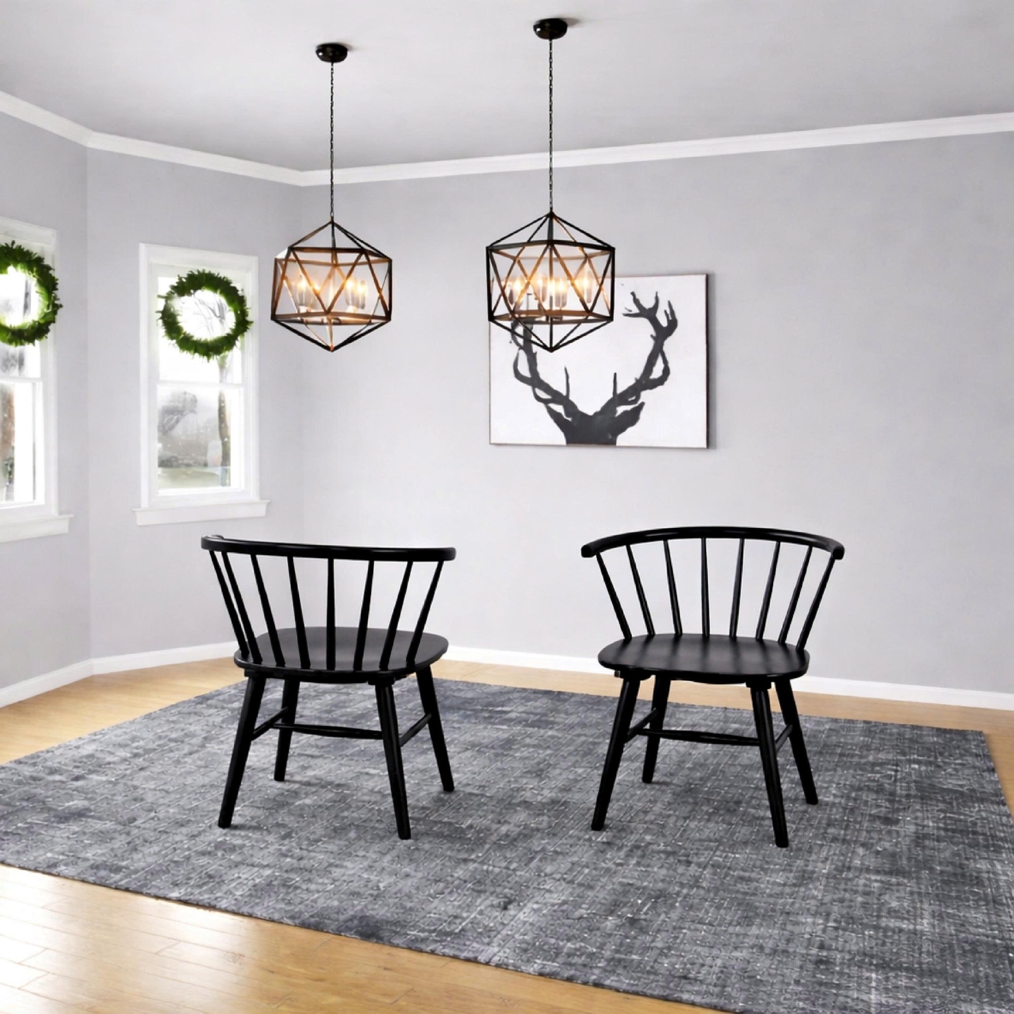 SIDE CHAIR (BLACK)