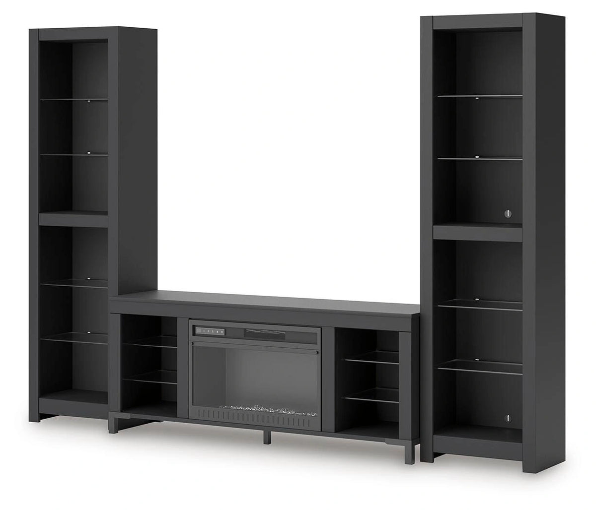 Cayberry Entertainment Center with Electric Fireplace