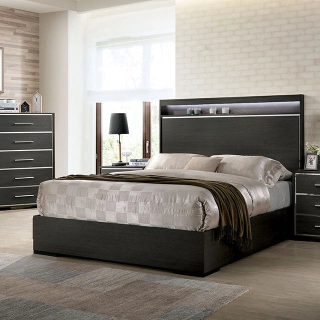 Camryn Warm Gray Queen Bed
